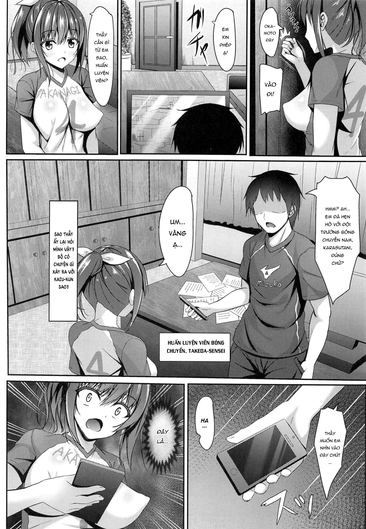 HentaiVN.net - Ảnh 5 - Netorare Rocket Oppai jk Volley-bu [NTR Rocket Boobs Schoolgirl Club; 寝取られロケットおっぱいjkバレー部] - Oneshot