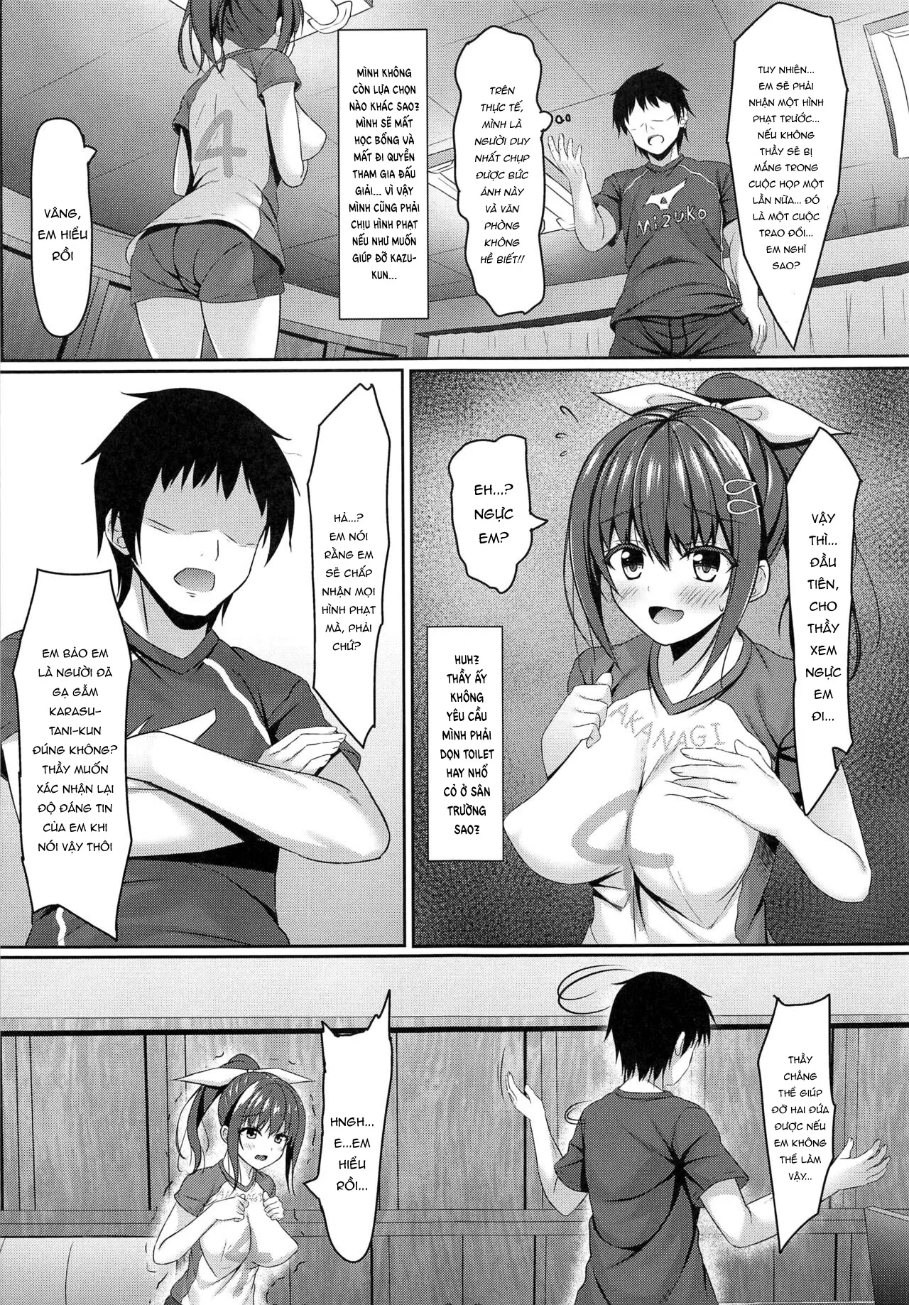 HentaiVN.net - Ảnh 8 - Netorare Rocket Oppai jk Volley-bu [NTR Rocket Boobs Schoolgirl Club; 寝取られロケットおっぱいjkバレー部] - Oneshot