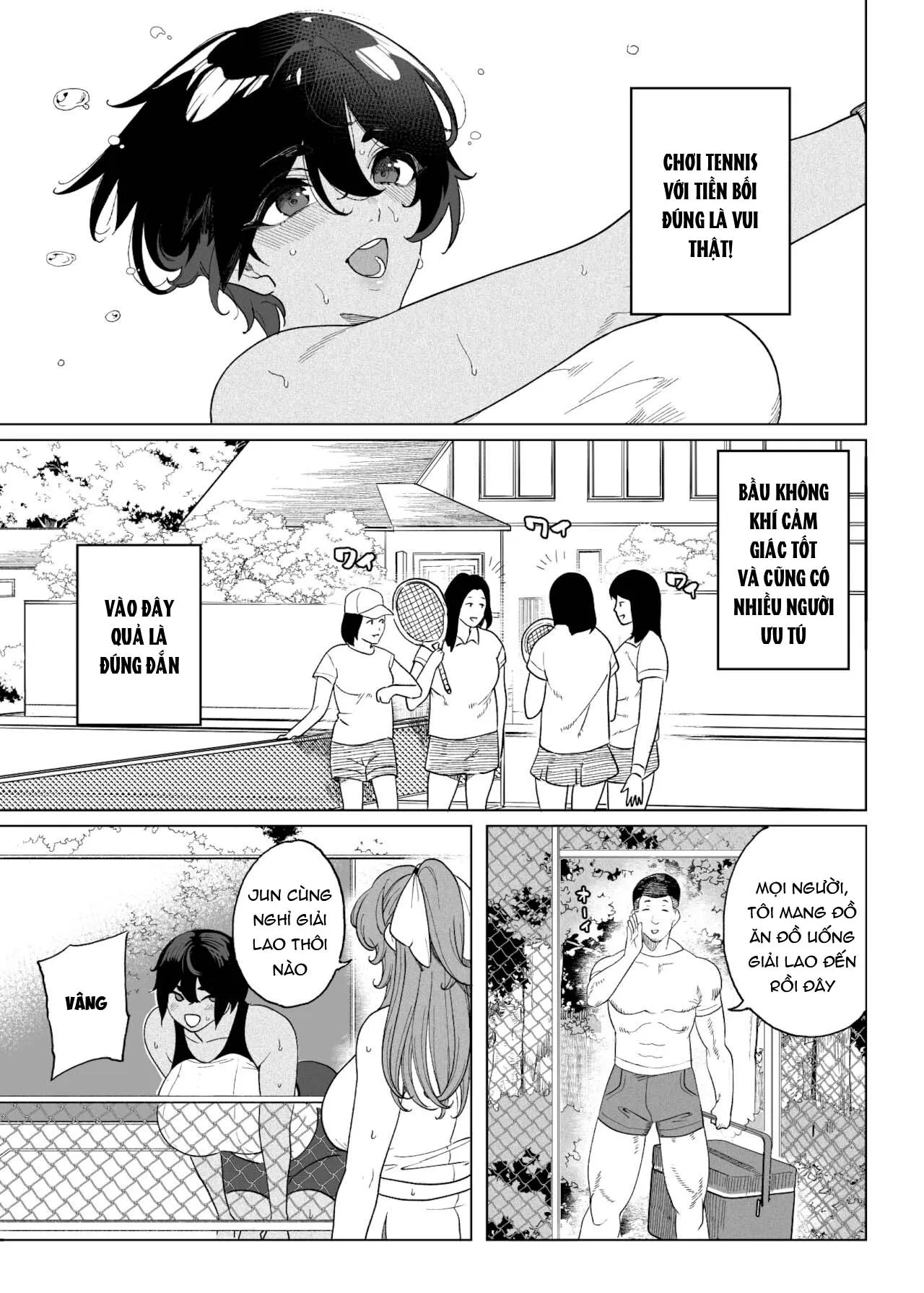 HentaiVN.net - Ảnh 7 - TenniCir Manga Zenpen + Chuuhen + Owari - Chap 1