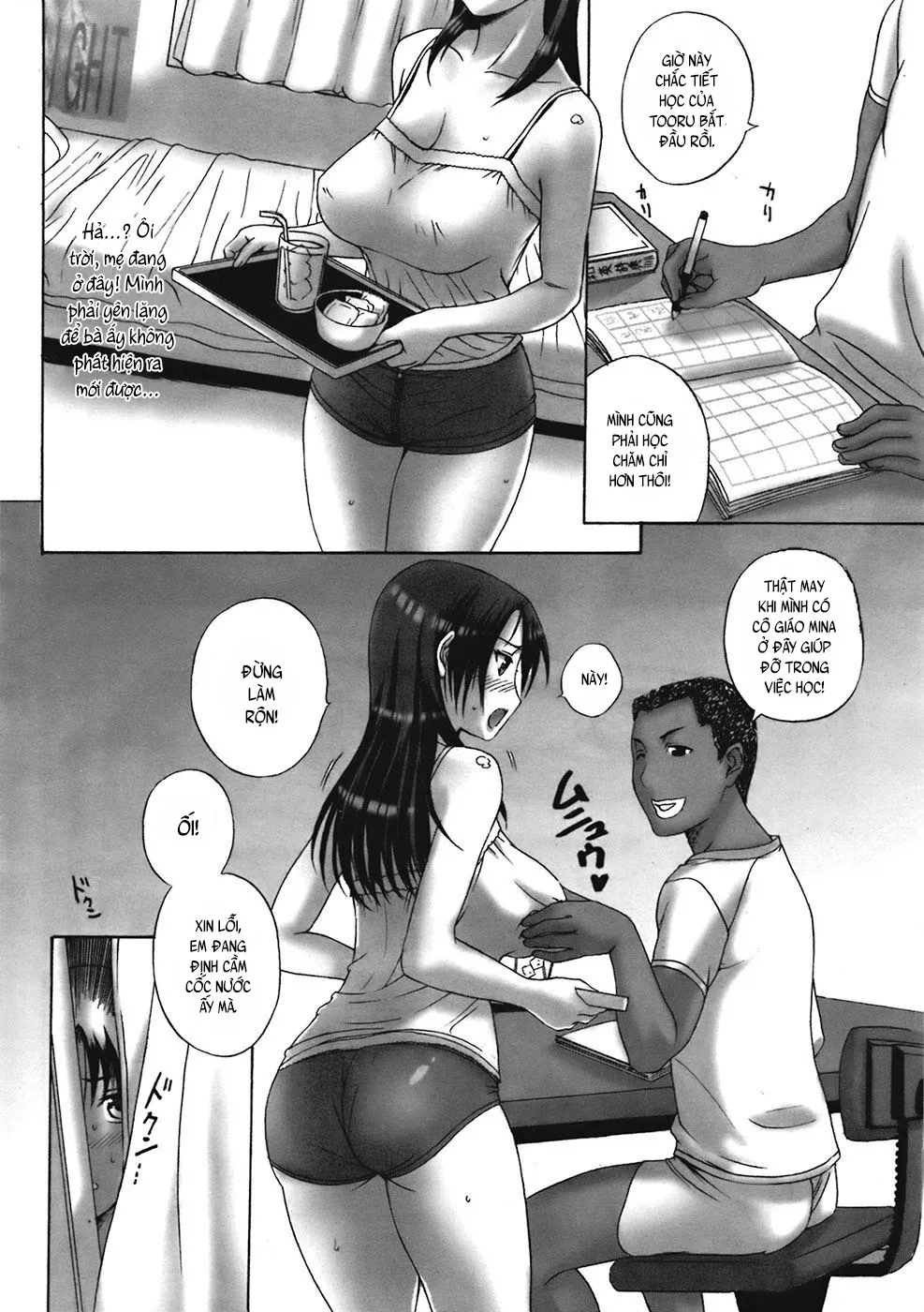 HentaiVN.net - Ảnh 9 - Homestay daydream - Chap 2