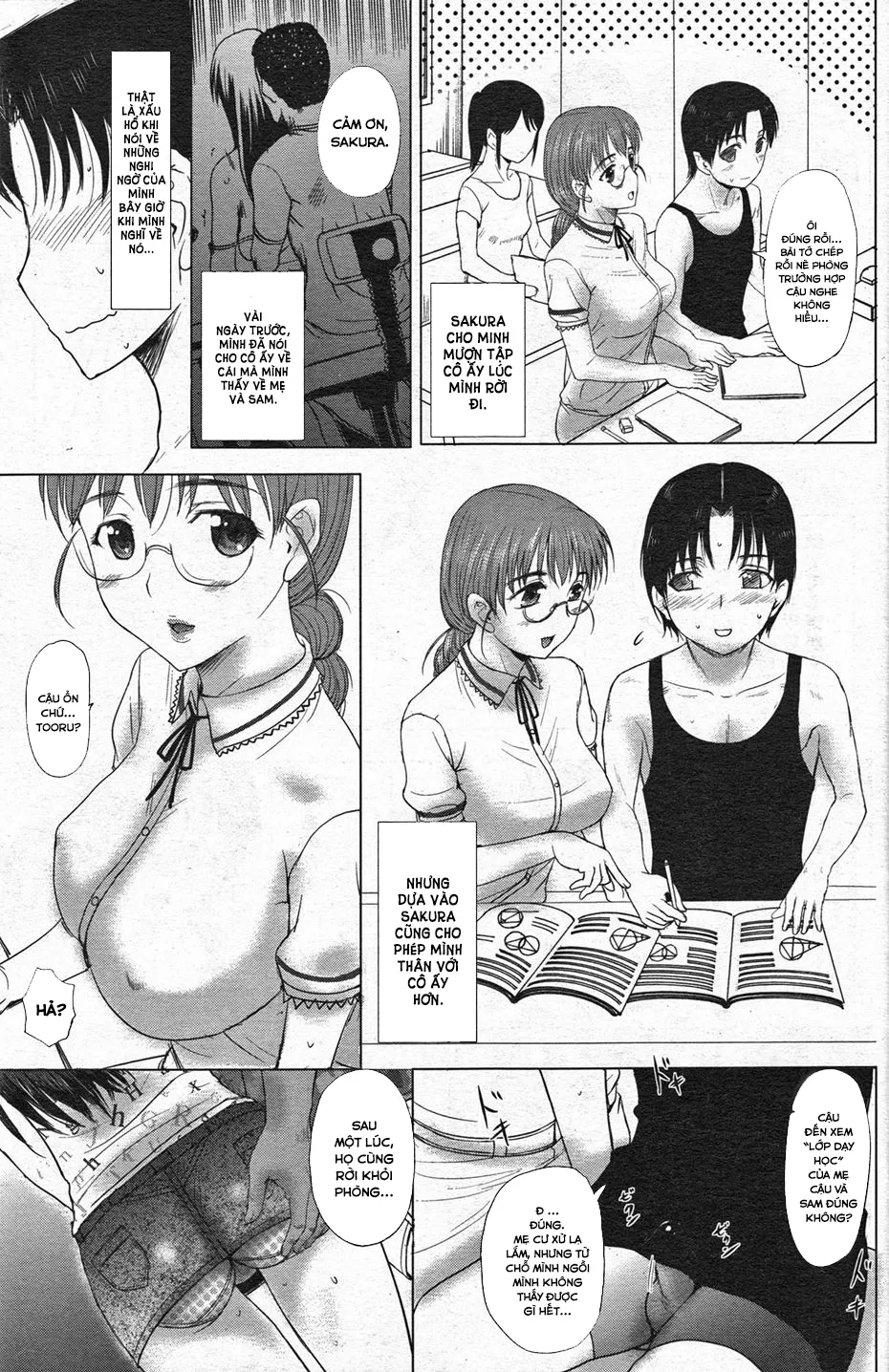 HentaiVN.net - Ảnh 10 - Homestay daydream - Chap 3