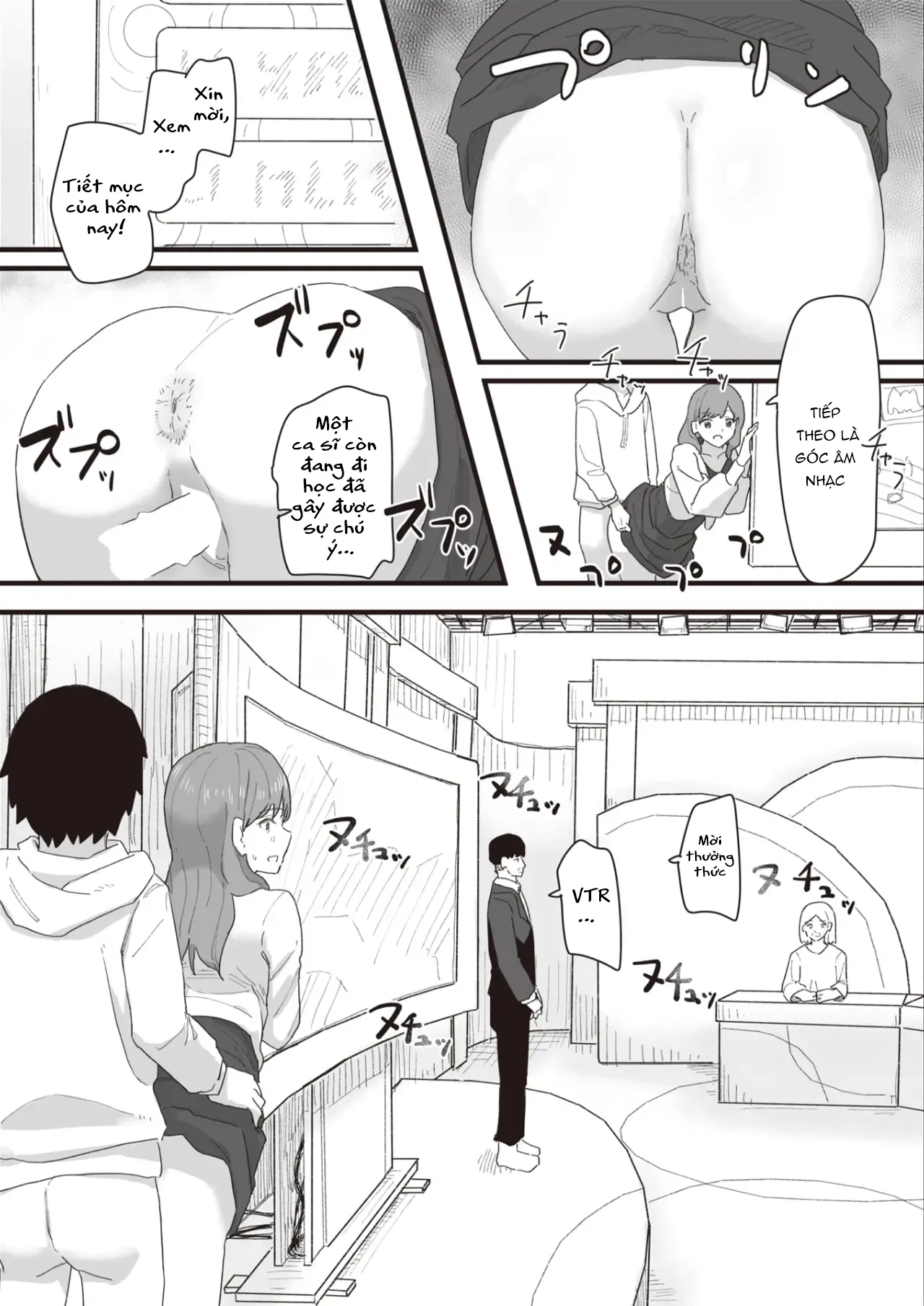HentaiVN.net - Ảnh 5 - Joushiki Kaihen Katsudou Kiroku #13 [常識改変活動記録 #13. 朝の生ハメ放送] - Oneshot.