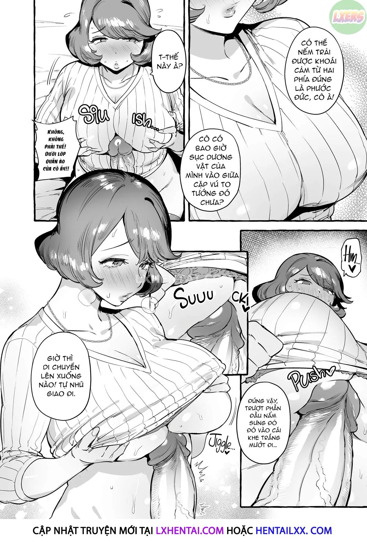 HentaiVN.net - Ảnh 11 - Omae No Kaa-Chan Kyokondashi Sourou!! [Your Mom's Stacked (Down There)!! And A Quick Shoot To Boot] - Oneshot