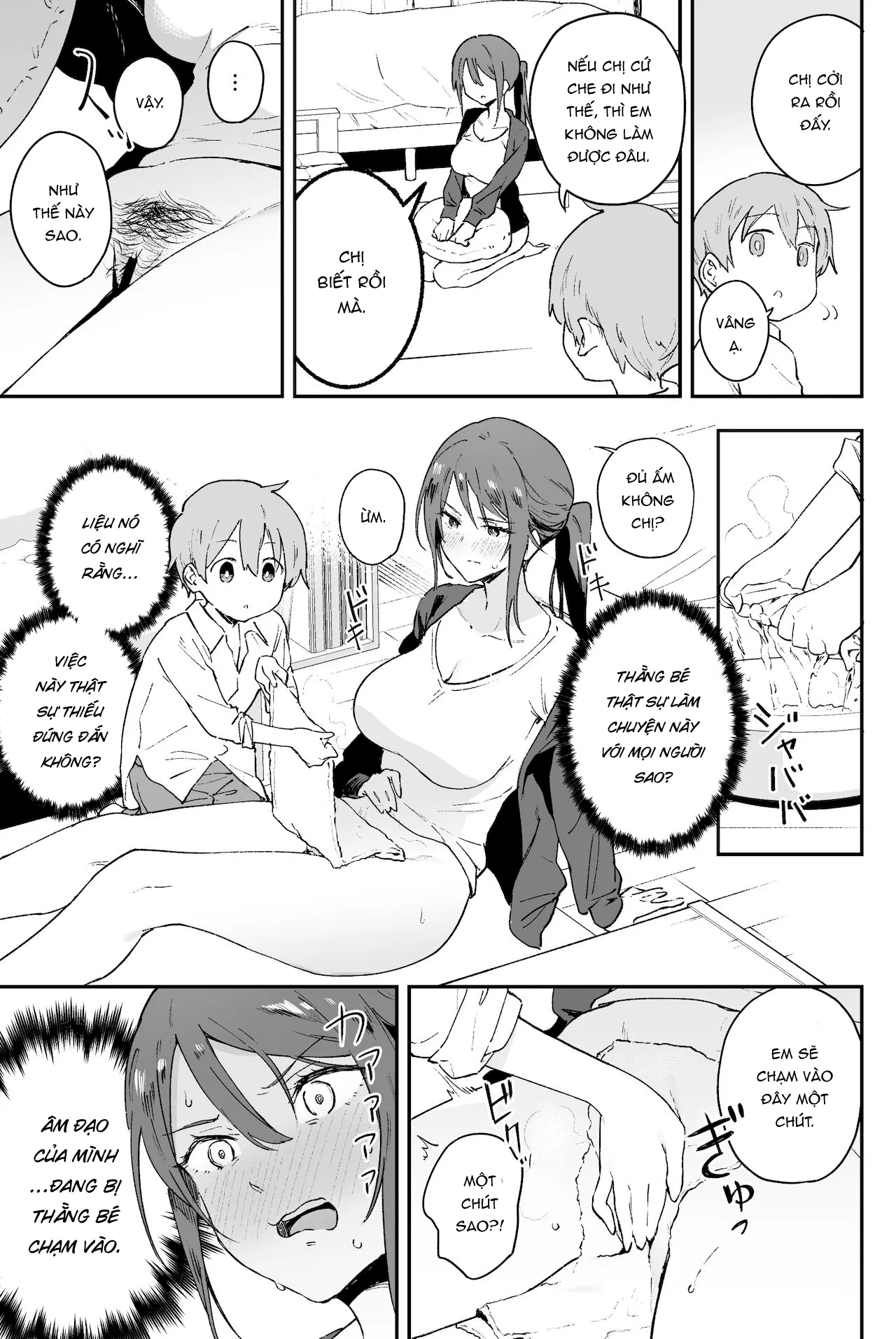 HentaiVN.net - Ảnh 11 - Chuyện thầm kín Onee-san không thể nói cho bất kì ai [Cool-kei Onee-san ni wa Dare ni mo Ienai Nayami ga Aru, Cool Onee-san has a problem that I can't tell anyone] - Oneshot ngọt