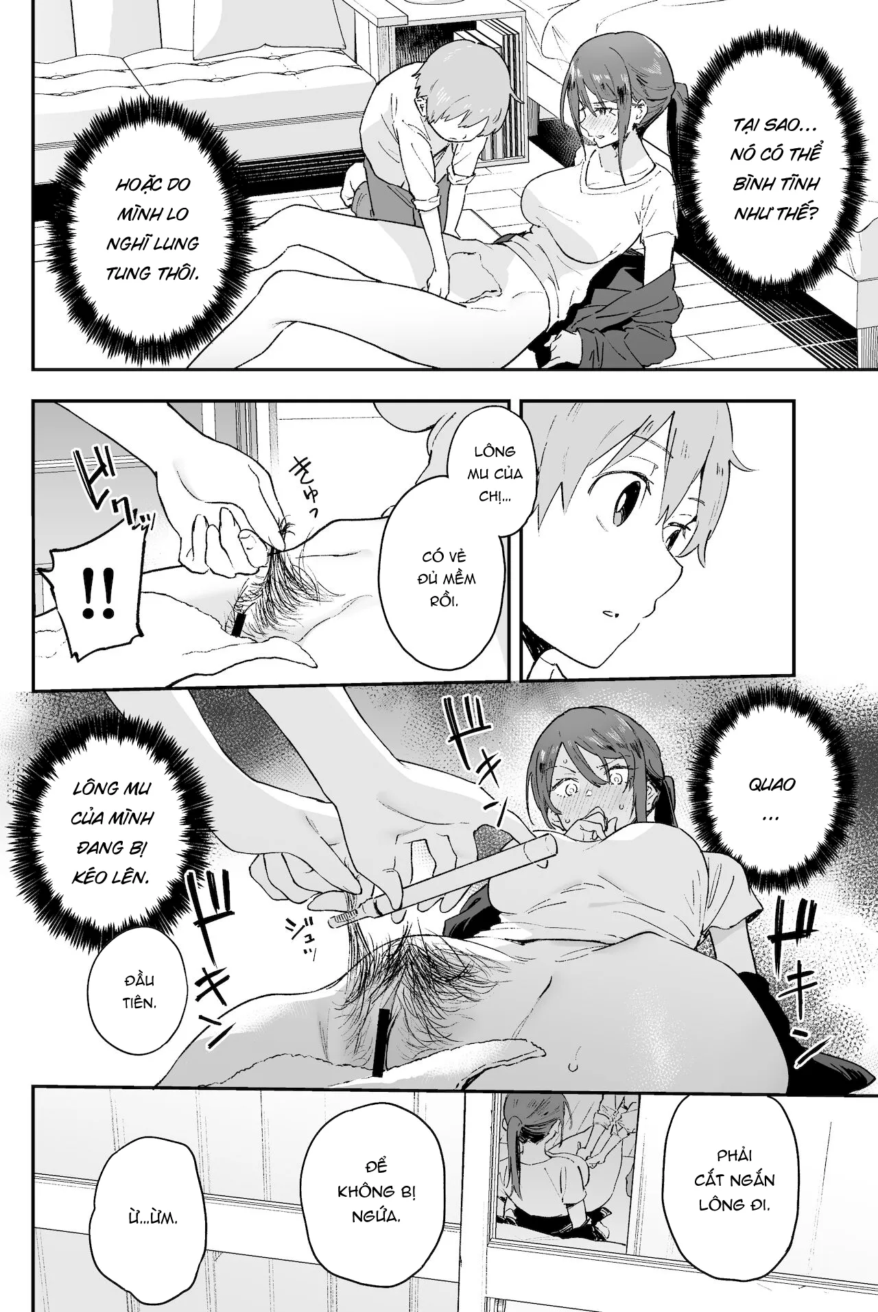 HentaiVN.net - Ảnh 12 - Chuyện thầm kín Onee-san không thể nói cho bất kì ai [Cool-kei Onee-san ni wa Dare ni mo Ienai Nayami ga Aru, Cool Onee-san has a problem that I can't tell anyone] - Oneshot ngọt