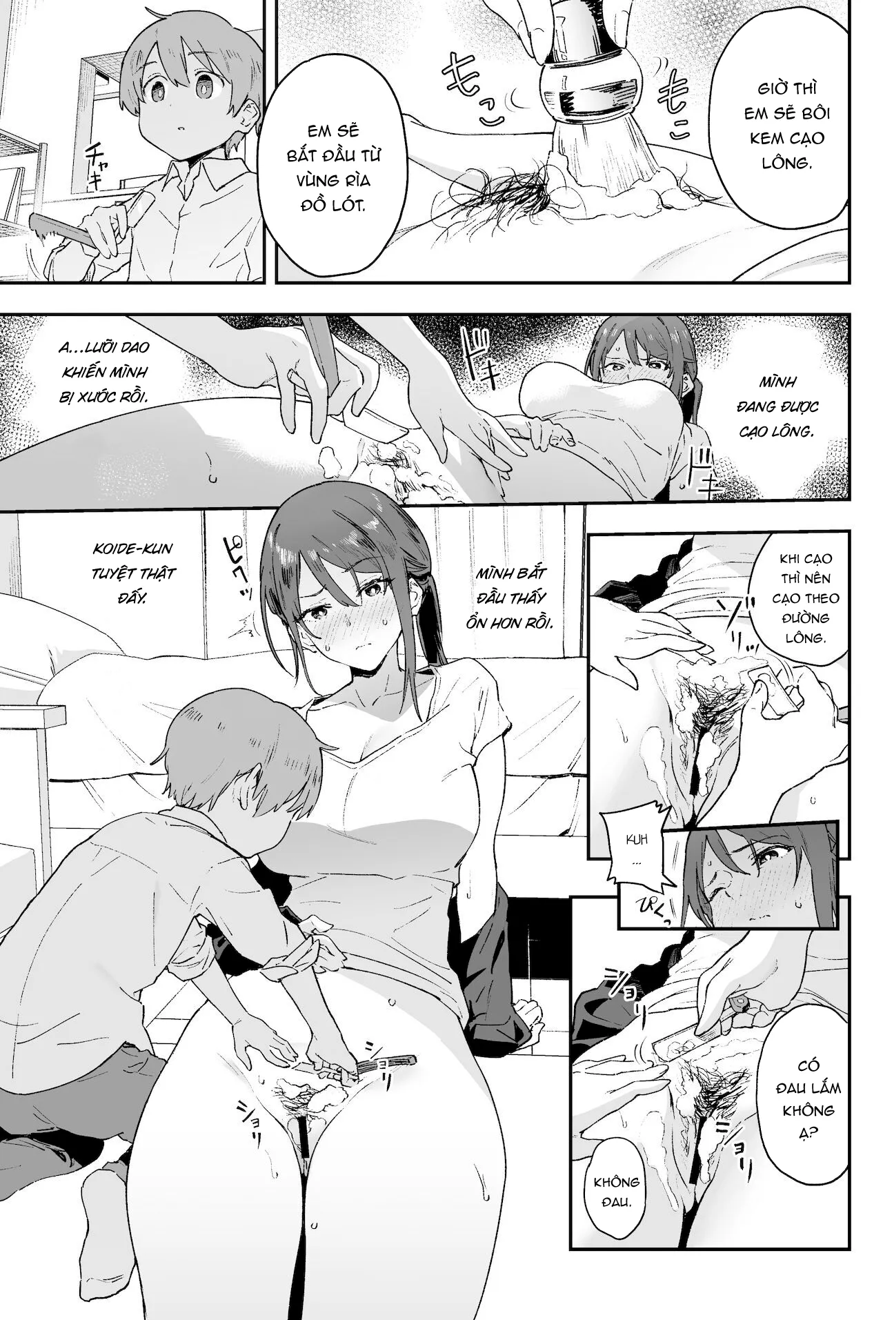 HentaiVN.net - Ảnh 13 - Chuyện thầm kín Onee-san không thể nói cho bất kì ai [Cool-kei Onee-san ni wa Dare ni mo Ienai Nayami ga Aru, Cool Onee-san has a problem that I can't tell anyone] - Oneshot ngọt