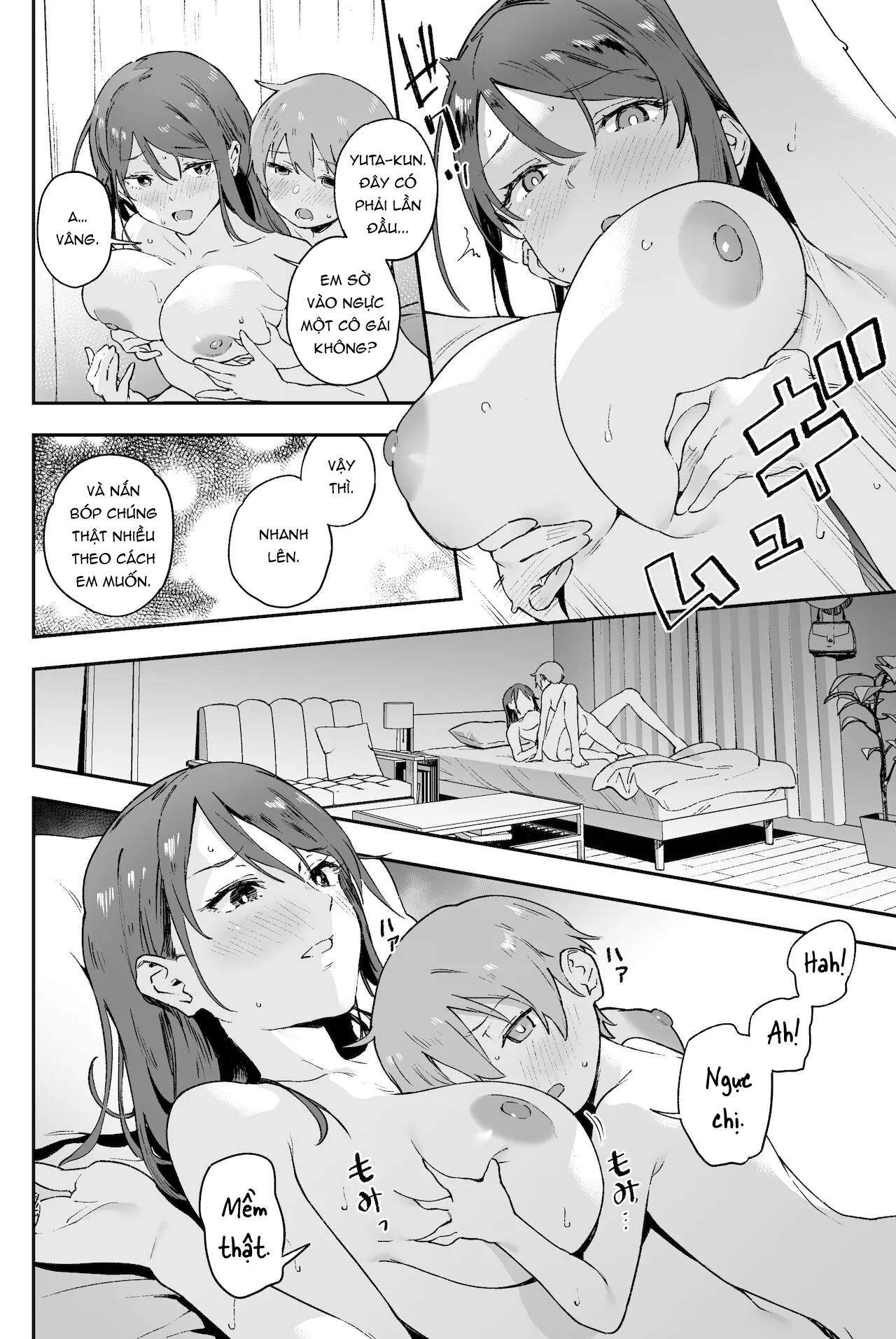 HentaiVN.net - Ảnh 24 - Chuyện thầm kín Onee-san không thể nói cho bất kì ai [Cool-kei Onee-san ni wa Dare ni mo Ienai Nayami ga Aru, Cool Onee-san has a problem that I can't tell anyone] - Oneshot ngọt