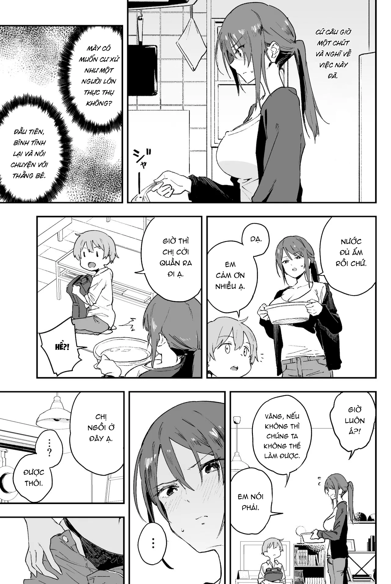 HentaiVN.net - Ảnh 9 - Chuyện thầm kín Onee-san không thể nói cho bất kì ai [Cool-kei Onee-san ni wa Dare ni mo Ienai Nayami ga Aru, Cool Onee-san has a problem that I can't tell anyone] - Oneshot ngọt