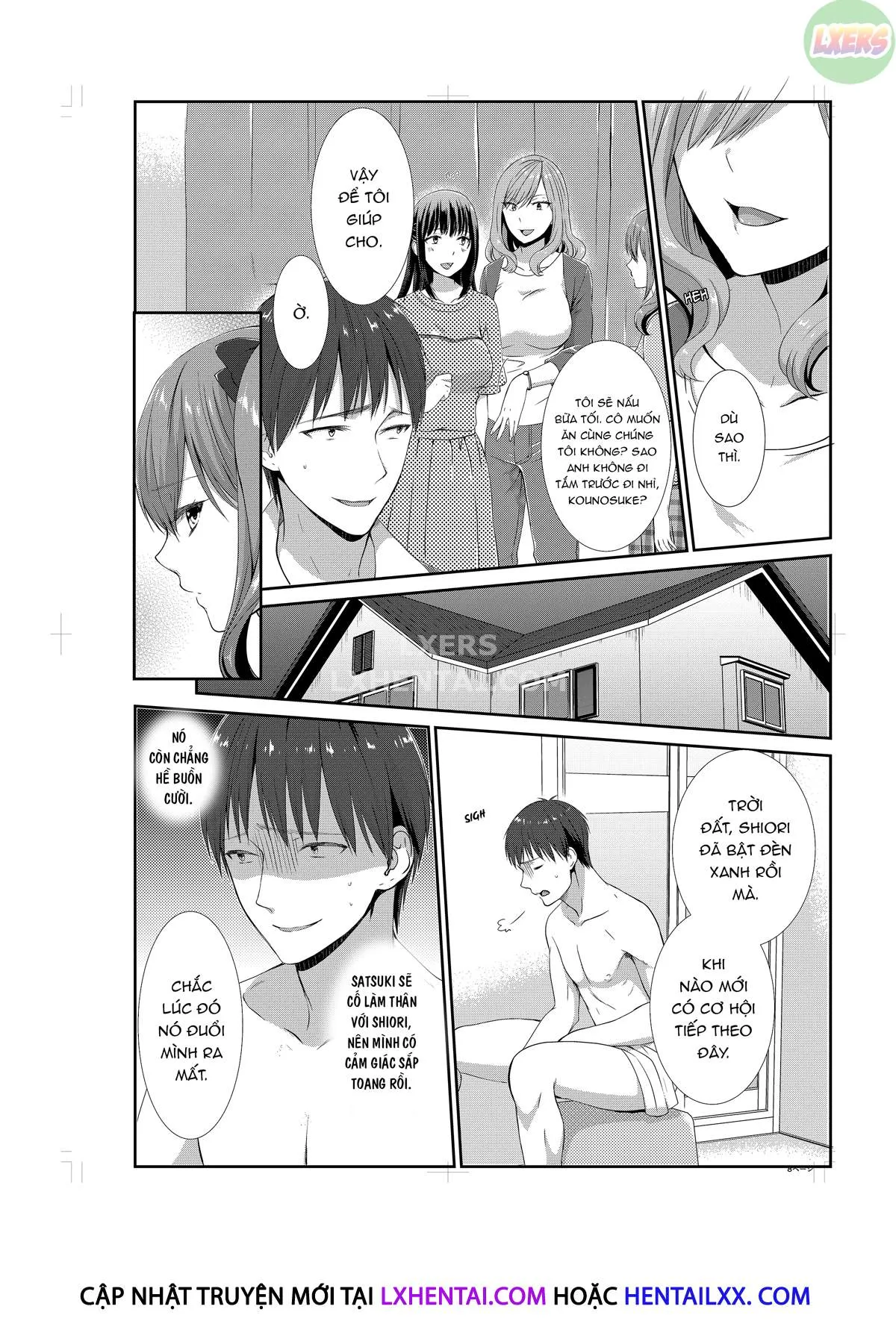 HentaiVN.net - Ảnh 10 - Sống Với Em Họ, Tôi Không Kiềm Chế Được [Ecchi na Itoko to Doukyosei Katsu ~Muboubi na Karada ni Gaman Dekinee!!] - Chap 2