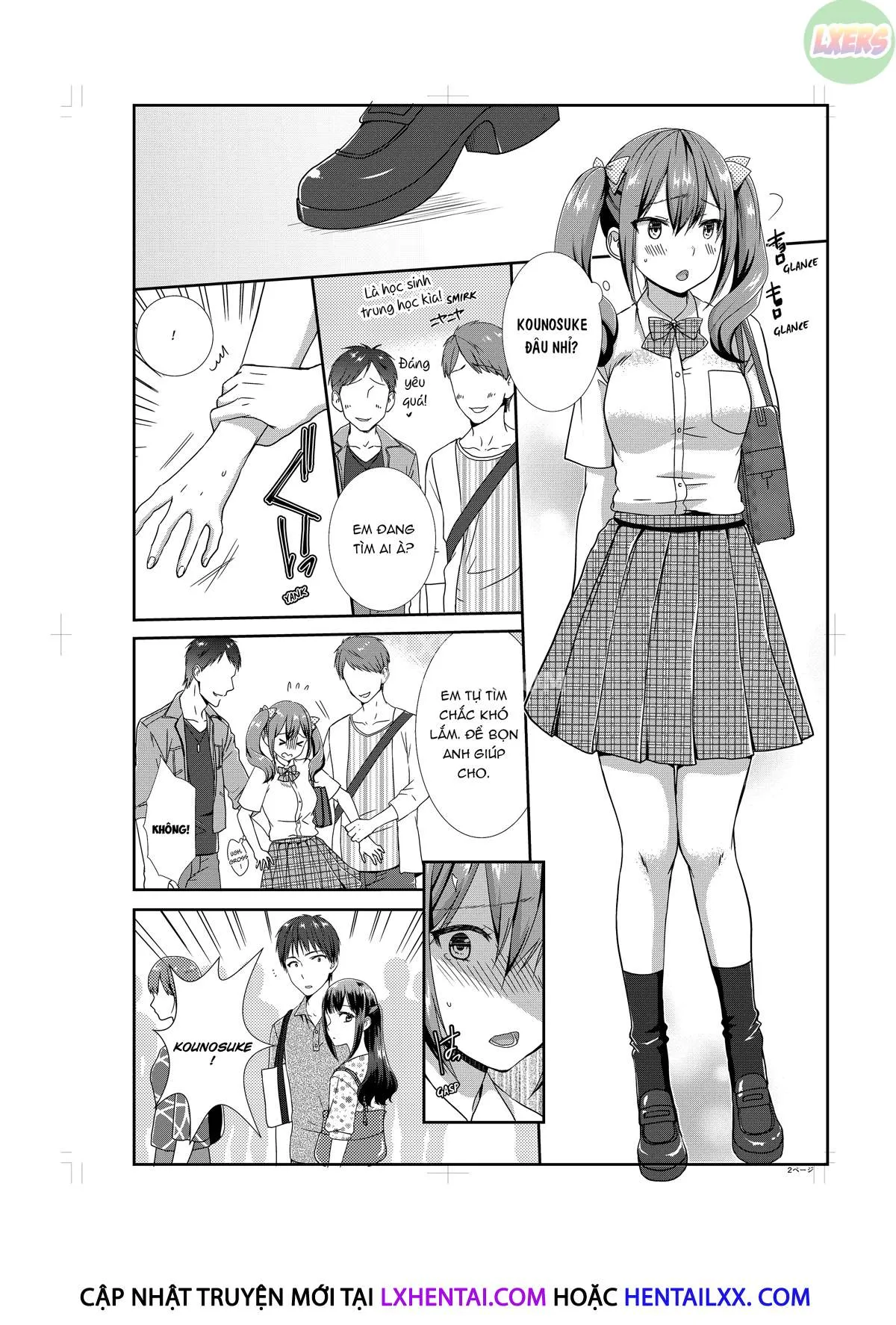 HentaiVN.net - Ảnh 17 - Sống Với Em Họ, Tôi Không Kiềm Chế Được [Ecchi na Itoko to Doukyosei Katsu ~Muboubi na Karada ni Gaman Dekinee!!] - Chap 3