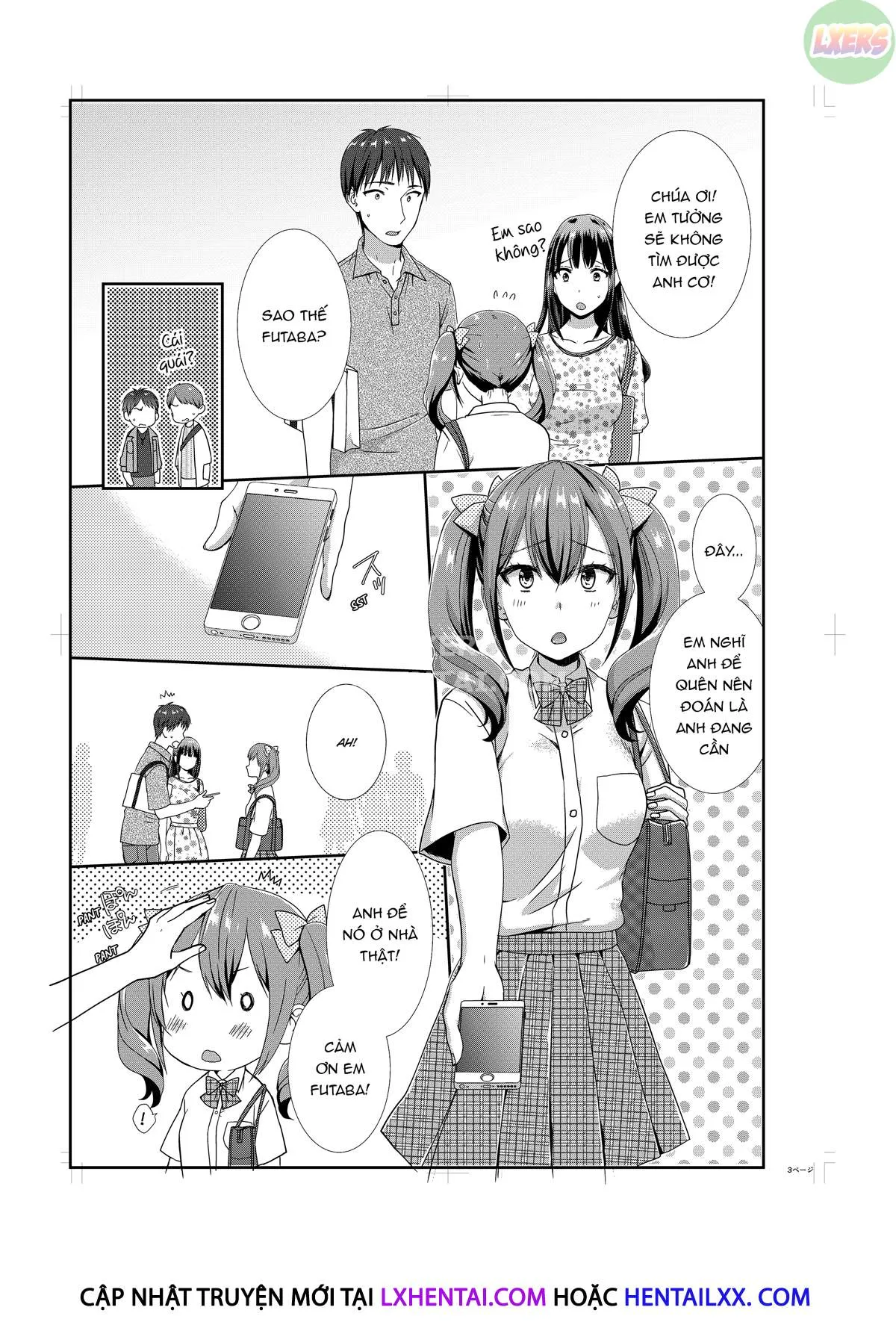 HentaiVN.net - Ảnh 18 - Sống Với Em Họ, Tôi Không Kiềm Chế Được [Ecchi na Itoko to Doukyosei Katsu ~Muboubi na Karada ni Gaman Dekinee!!] - Chap 3