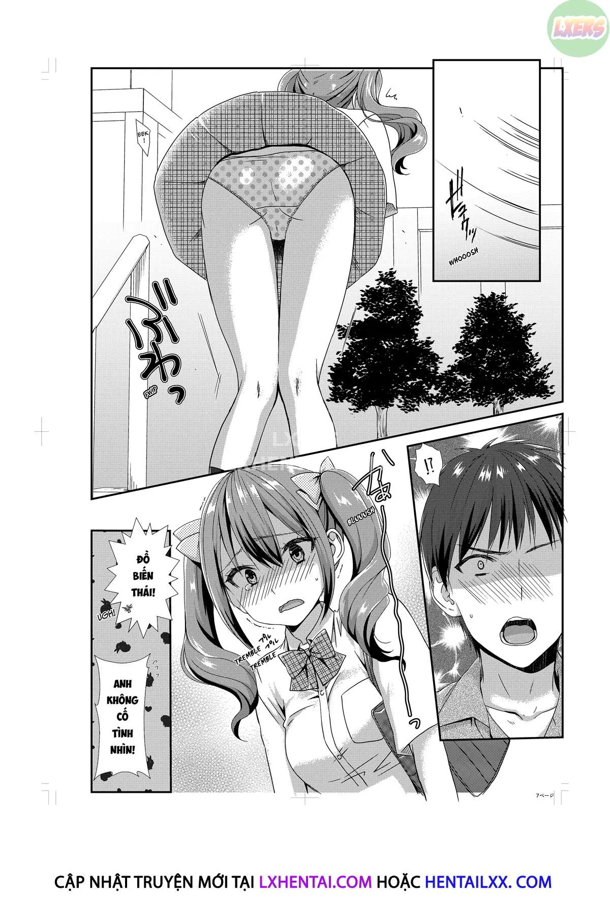 HentaiVN.net - Ảnh 22 - Sống Với Em Họ, Tôi Không Kiềm Chế Được [Ecchi na Itoko to Doukyosei Katsu ~Muboubi na Karada ni Gaman Dekinee!!] - Chap 3