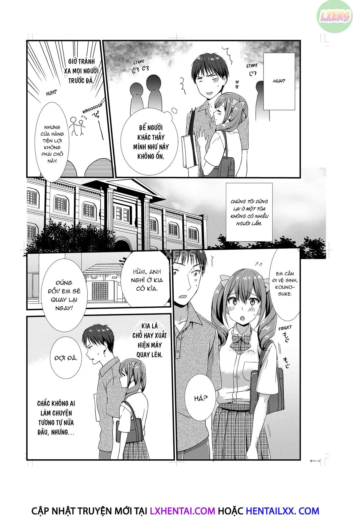 HentaiVN.net - Ảnh 24 - Sống Với Em Họ, Tôi Không Kiềm Chế Được [Ecchi na Itoko to Doukyosei Katsu ~Muboubi na Karada ni Gaman Dekinee!!] - Chap 3