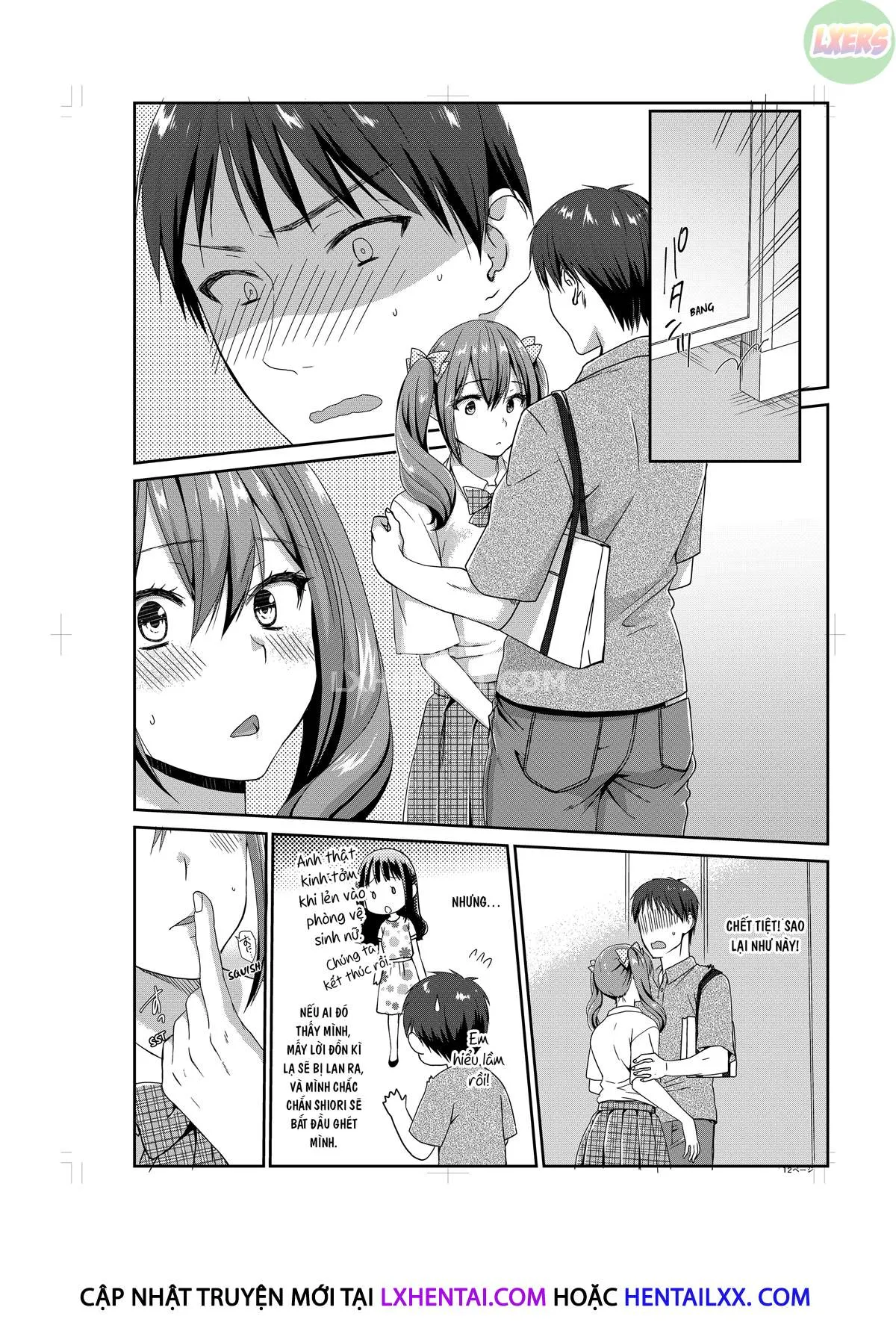 HentaiVN.net - Ảnh 27 - Sống Với Em Họ, Tôi Không Kiềm Chế Được [Ecchi na Itoko to Doukyosei Katsu ~Muboubi na Karada ni Gaman Dekinee!!] - Chap 3