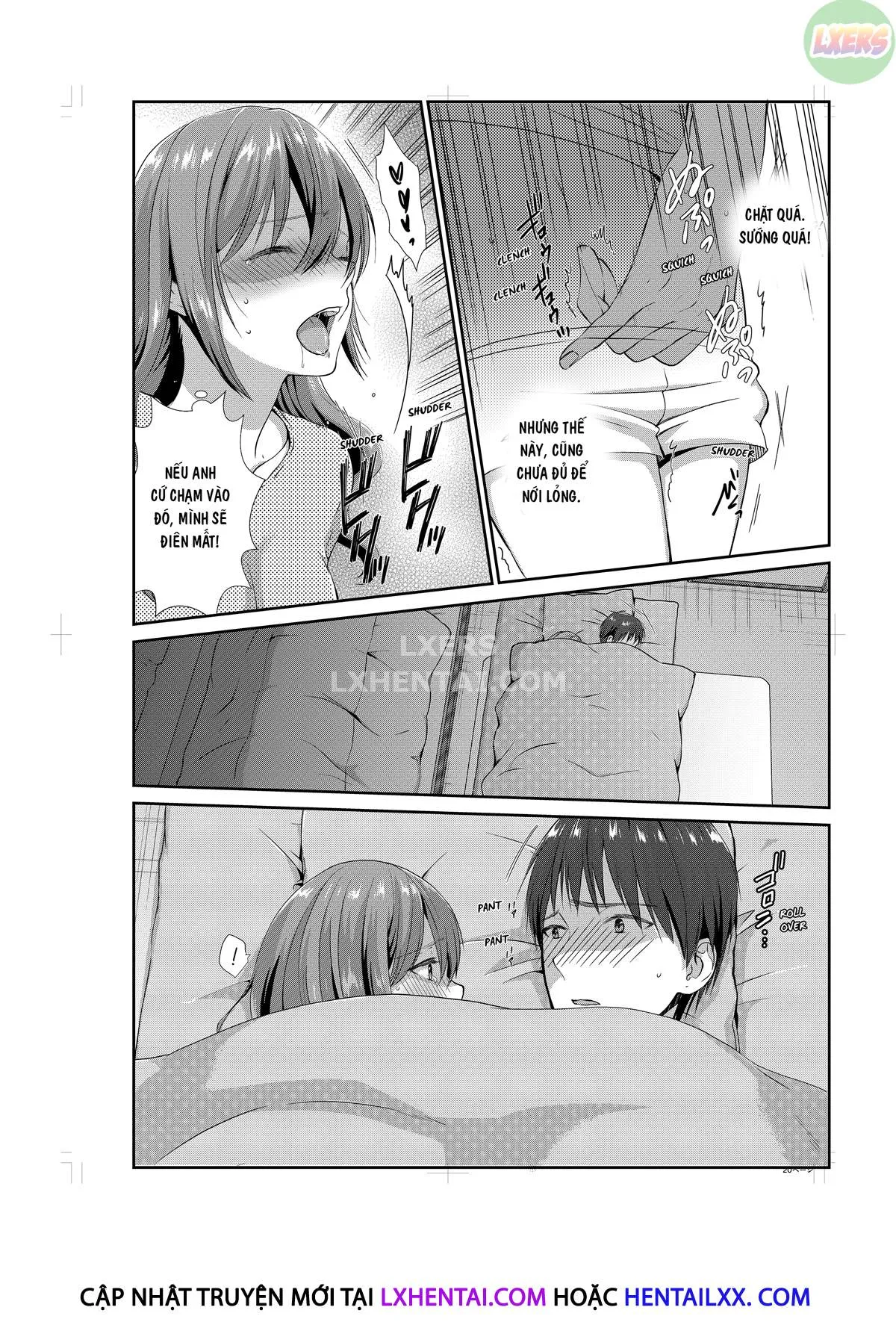 HentaiVN.net - Ảnh 19 - Sống Với Em Họ, Tôi Không Kiềm Chế Được [Ecchi na Itoko to Doukyosei Katsu ~Muboubi na Karada ni Gaman Dekinee!!] - Chap 4