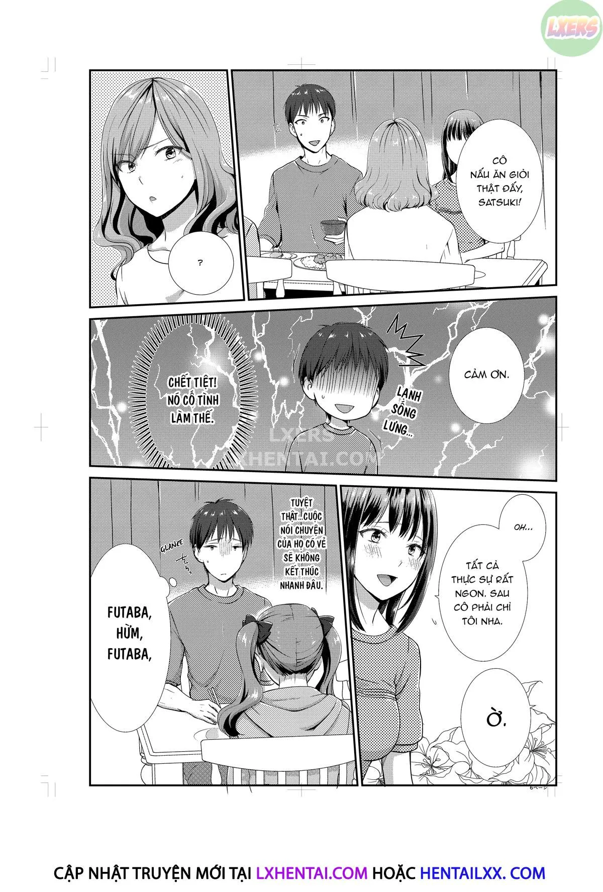 HentaiVN.net - Ảnh 5 - Sống Với Em Họ, Tôi Không Kiềm Chế Được [Ecchi na Itoko to Doukyosei Katsu ~Muboubi na Karada ni Gaman Dekinee!!] - Chap 4