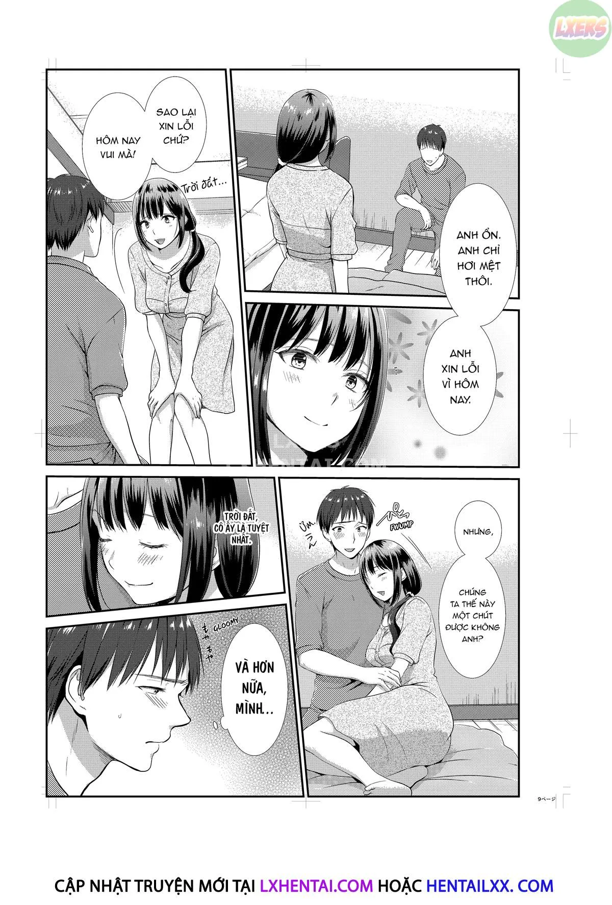HentaiVN.net - Ảnh 8 - Sống Với Em Họ, Tôi Không Kiềm Chế Được [Ecchi na Itoko to Doukyosei Katsu ~Muboubi na Karada ni Gaman Dekinee!!] - Chap 4