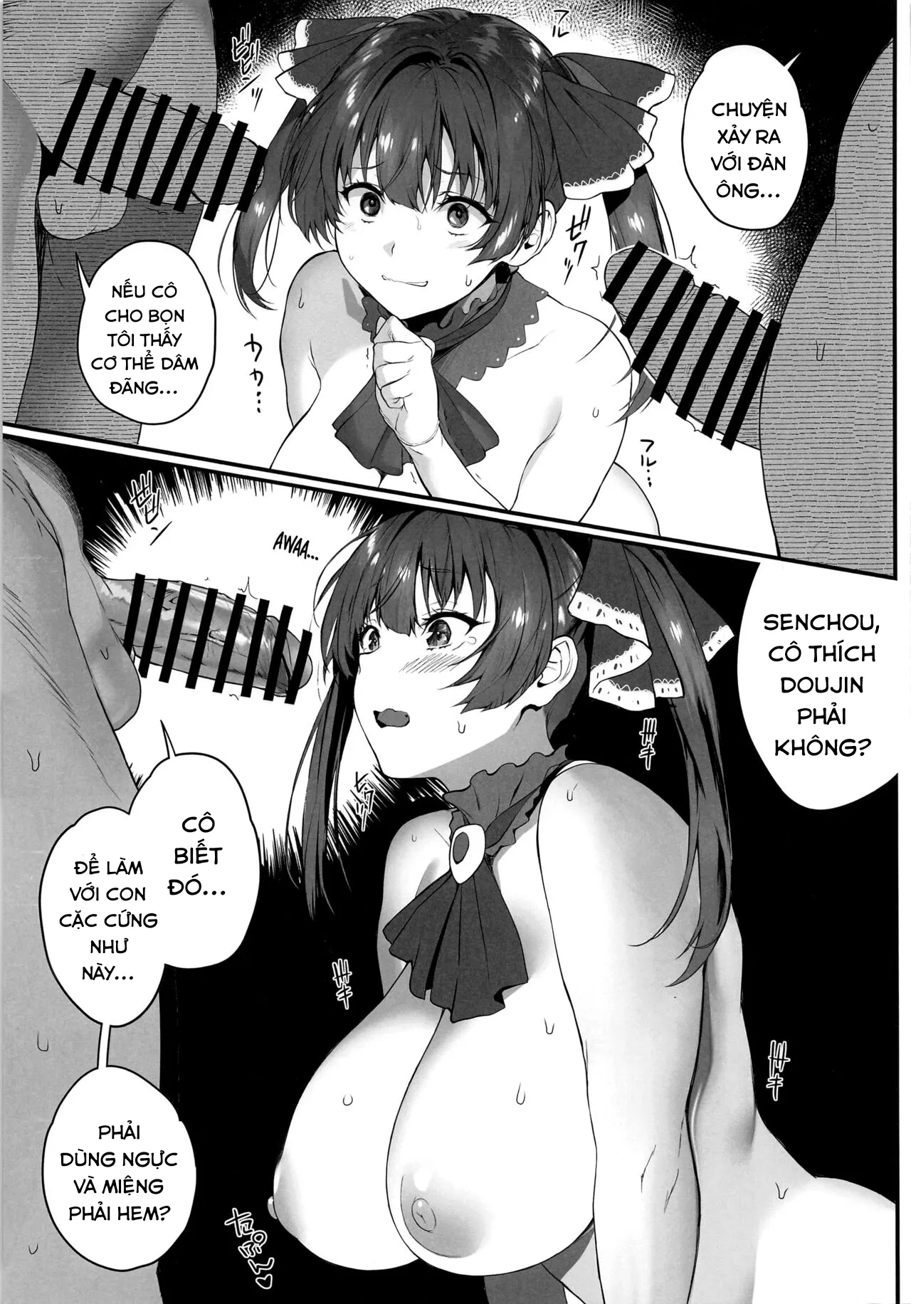HentaiVN.net - Ảnh 10 - Vì Senchou, chúng tôi mới ở đây. [Senchou Orera Kichaimashita; Senchou, We're Here] - Oneshot