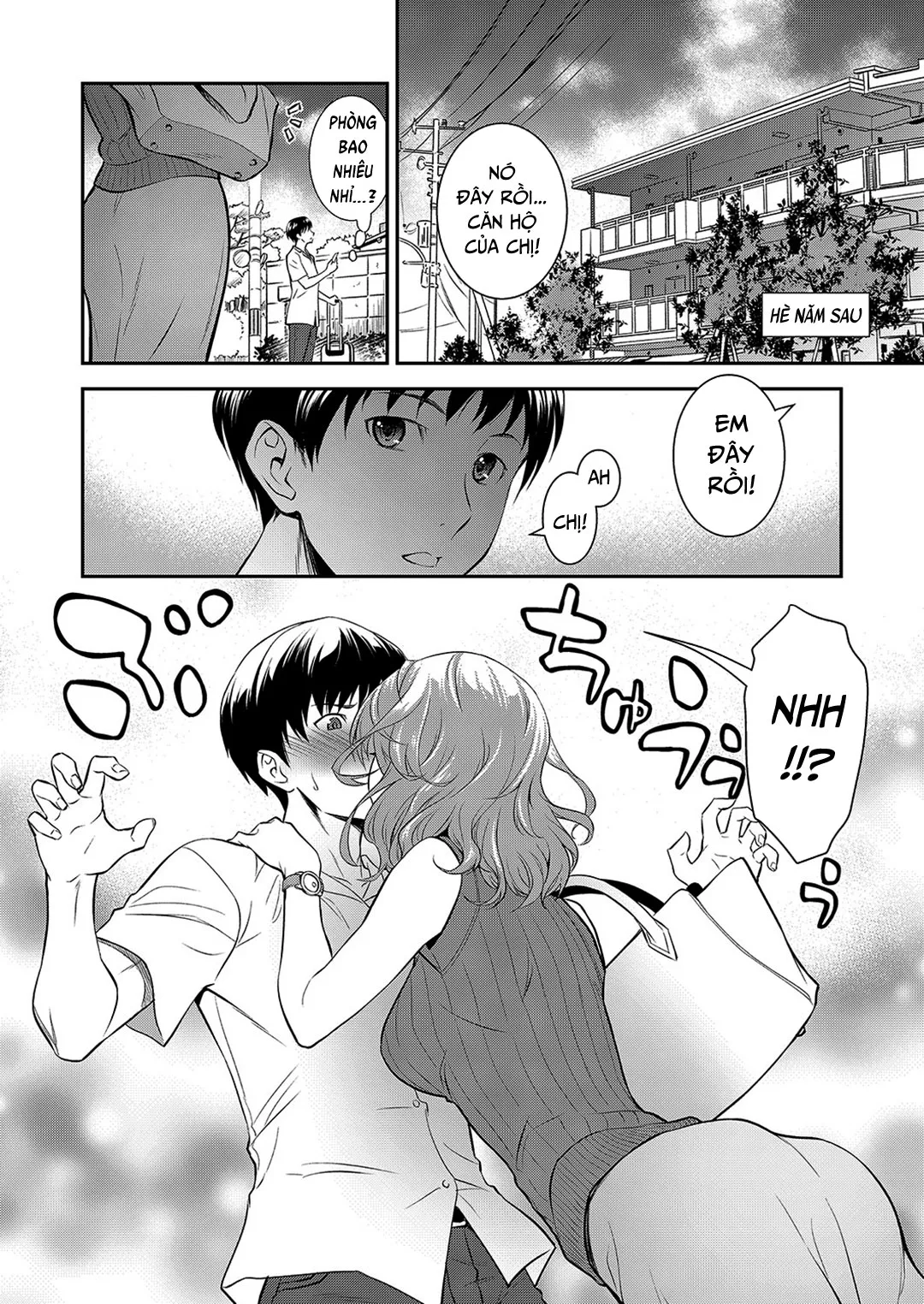HentaiVN.net - Ảnh 5 - Yêu chị gái không hề phạm pháp [Houtekini Mondainai Anetono Kankei] - Oneshot