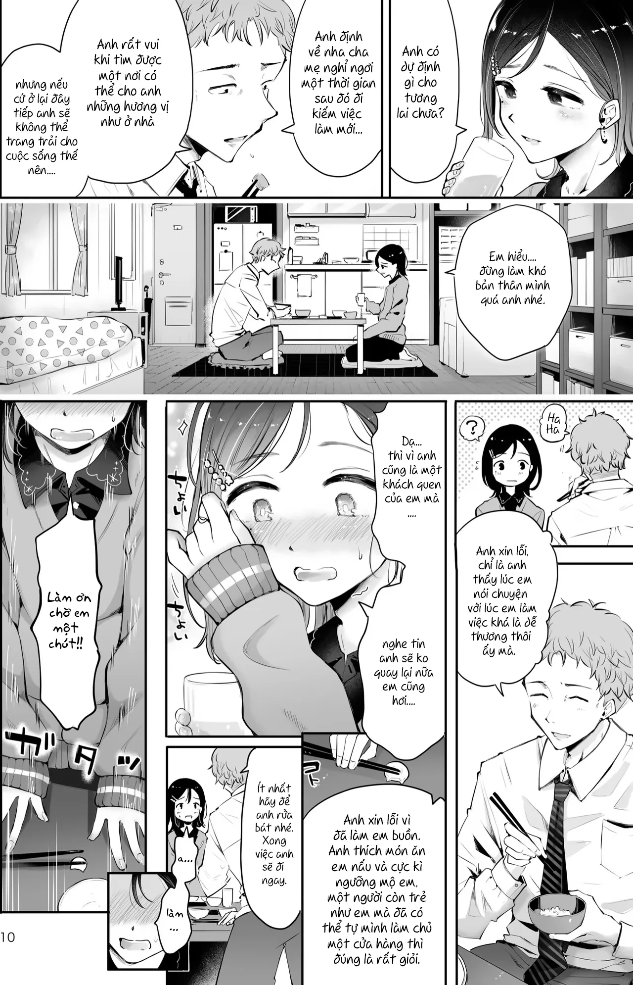 HentaiVN.net - Ảnh 9 - Cảm xúc vấn vương [Omoi no koshi] - Oneshot