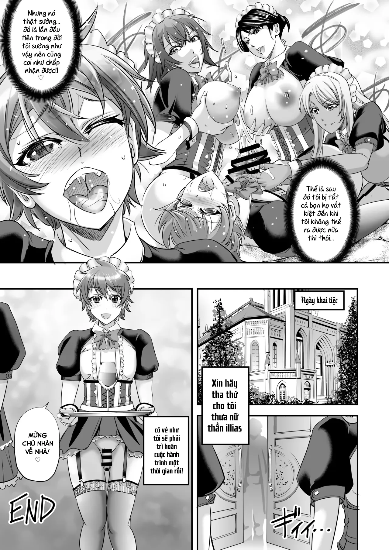 HentaiVN.net - Ảnh 30 - MonMusu Quest! ~ Luka no Maid Shugyou - Oneshot