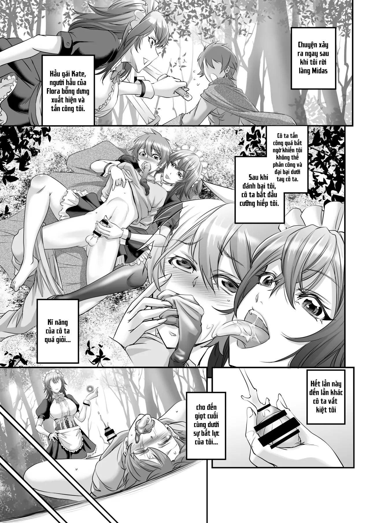 HentaiVN.net - Ảnh 4 - MonMusu Quest! ~ Luka no Maid Shugyou - Oneshot