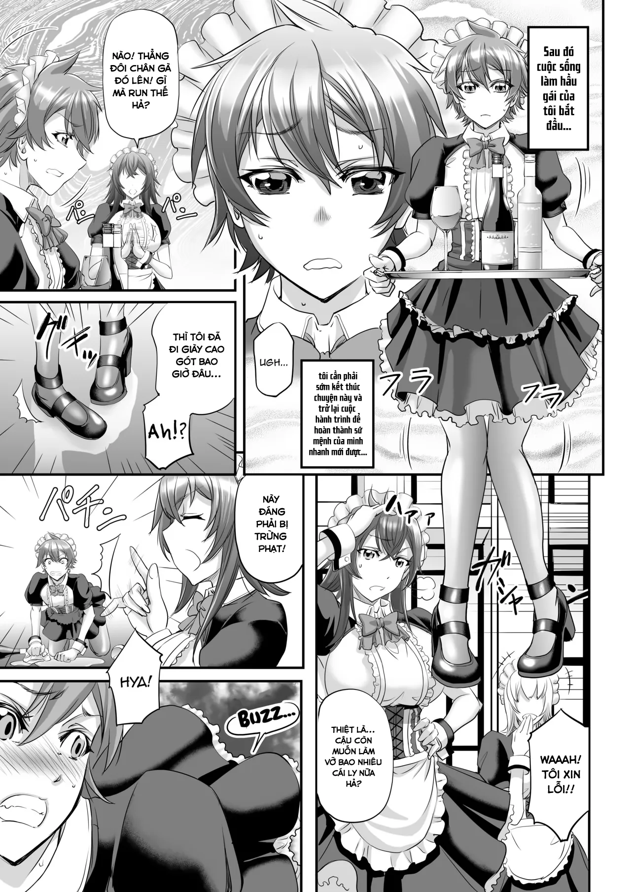 HentaiVN.net - Ảnh 8 - MonMusu Quest! ~ Luka no Maid Shugyou - Oneshot