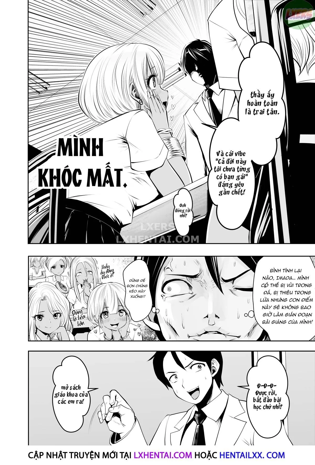HentaiVN.net - Ảnh 11 - Điều chuyển đến Học viện Gyaru - Chap 1