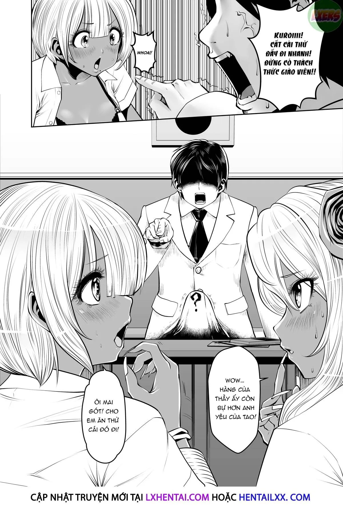 HentaiVN.net - Ảnh 13 - Điều chuyển đến Học viện Gyaru - Chap 1