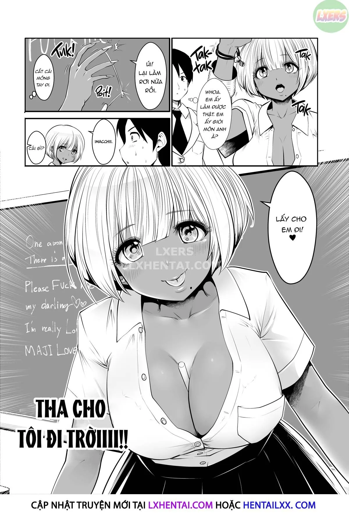 HentaiVN.net - Ảnh 19 - Điều chuyển đến Học viện Gyaru - Chap 1