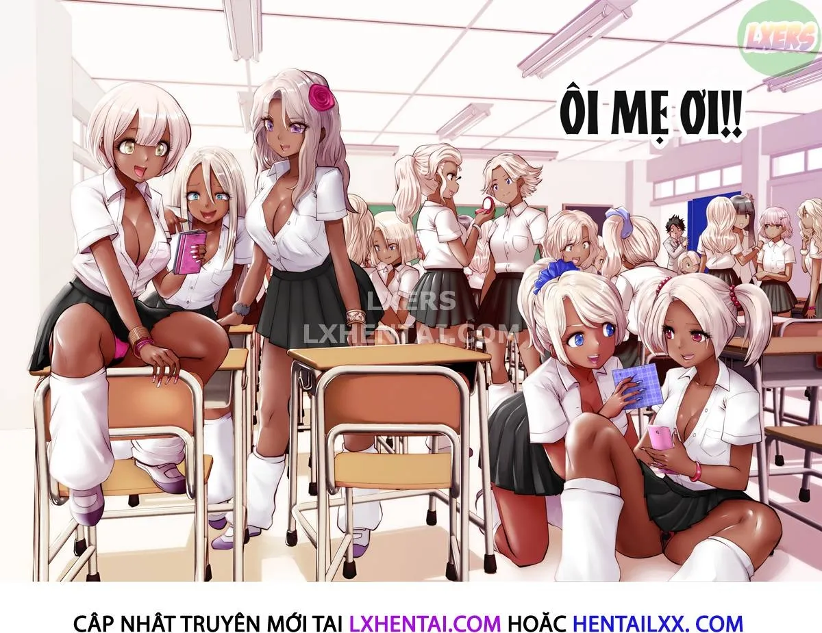 HentaiVN.net - Ảnh 6 - Điều chuyển đến Học viện Gyaru - Chap 1
