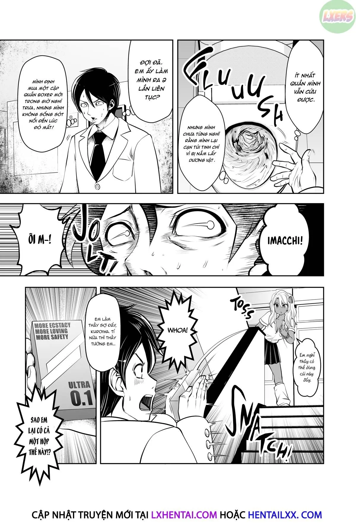 HentaiVN.net - Ảnh 9 - Điều chuyển đến Học viện Gyaru - Chap 2