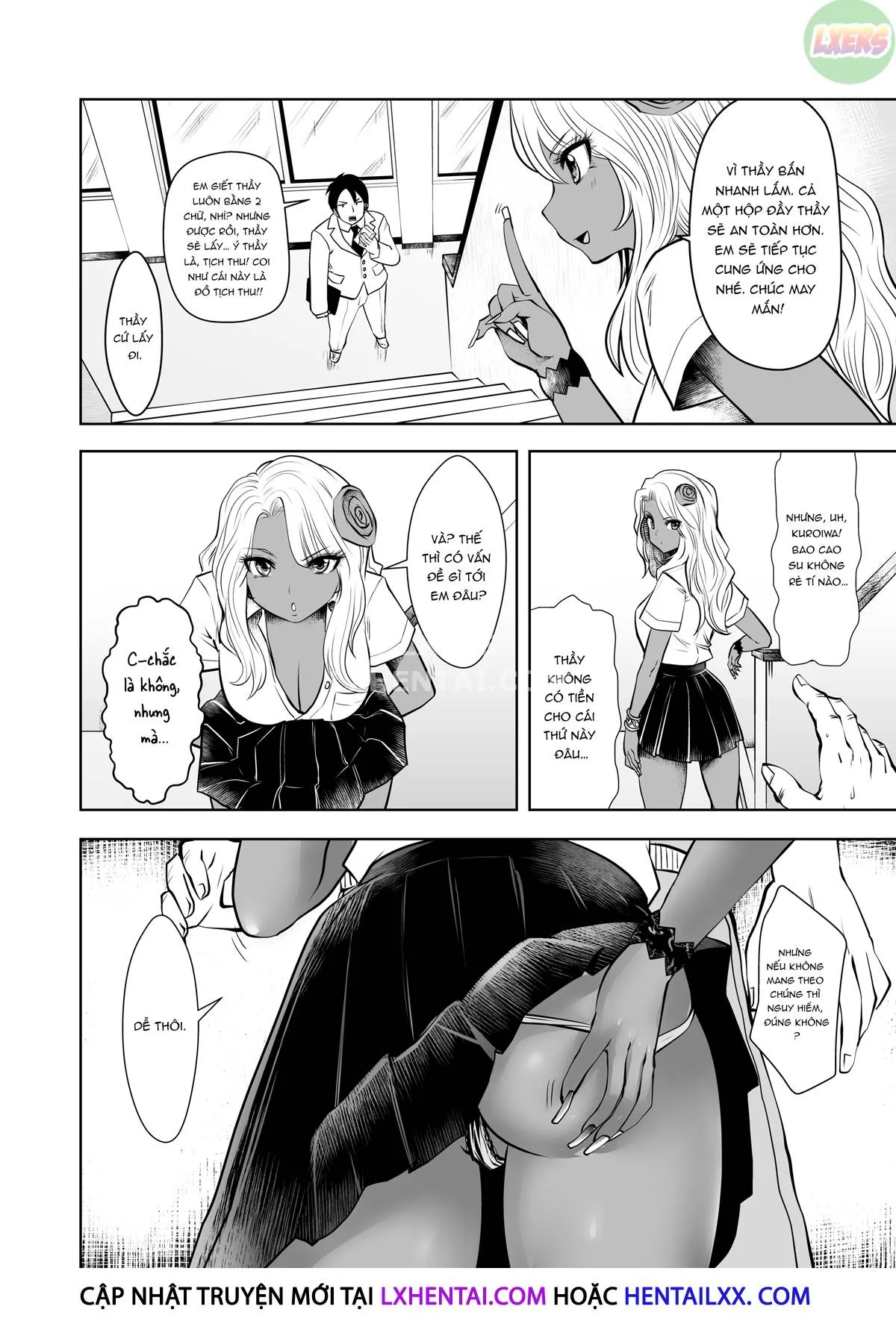 HentaiVN.net - Ảnh 10 - Điều chuyển đến Học viện Gyaru - Chap 2