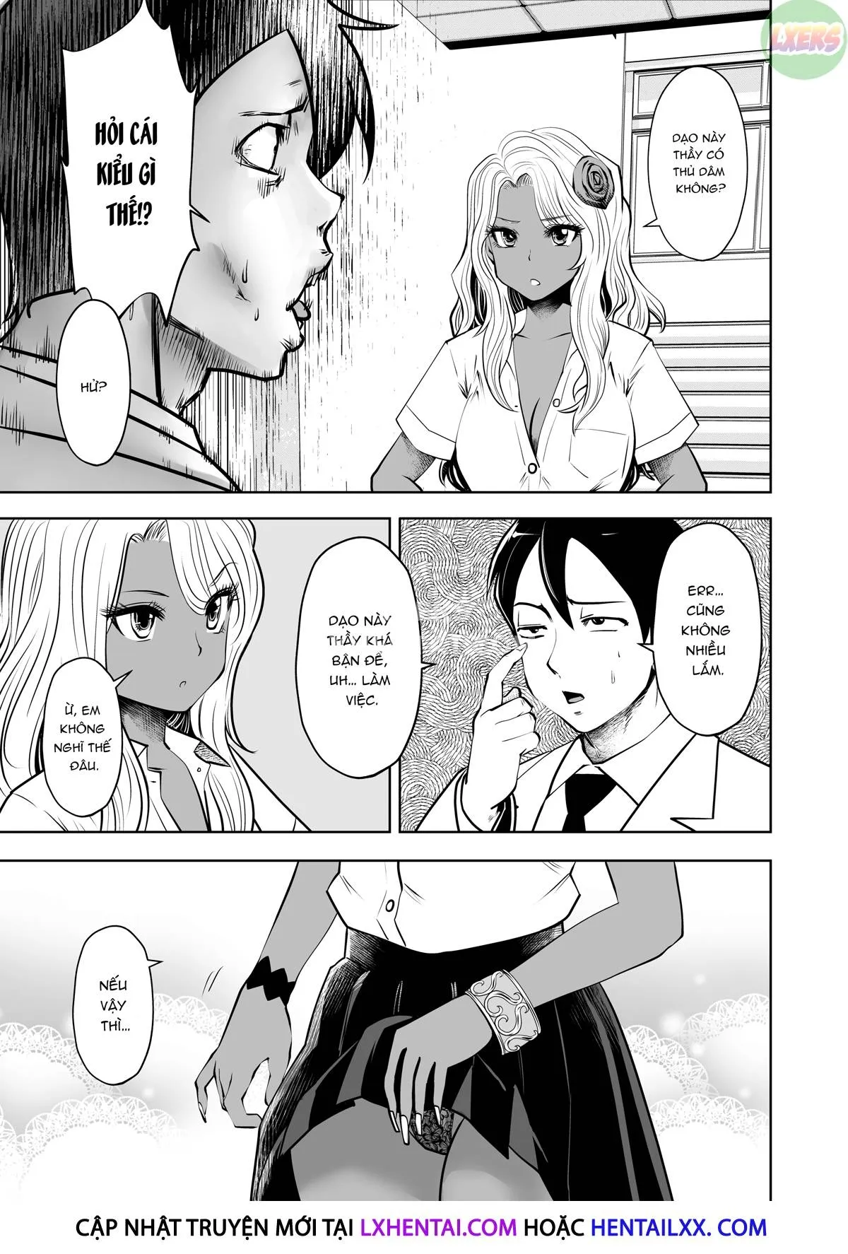 HentaiVN.net - Ảnh 23 - Điều chuyển đến Học viện Gyaru - Chap 2