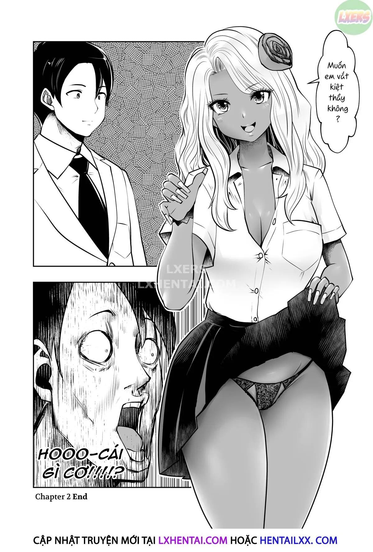 HentaiVN.net - Ảnh 24 - Điều chuyển đến Học viện Gyaru - Chap 2