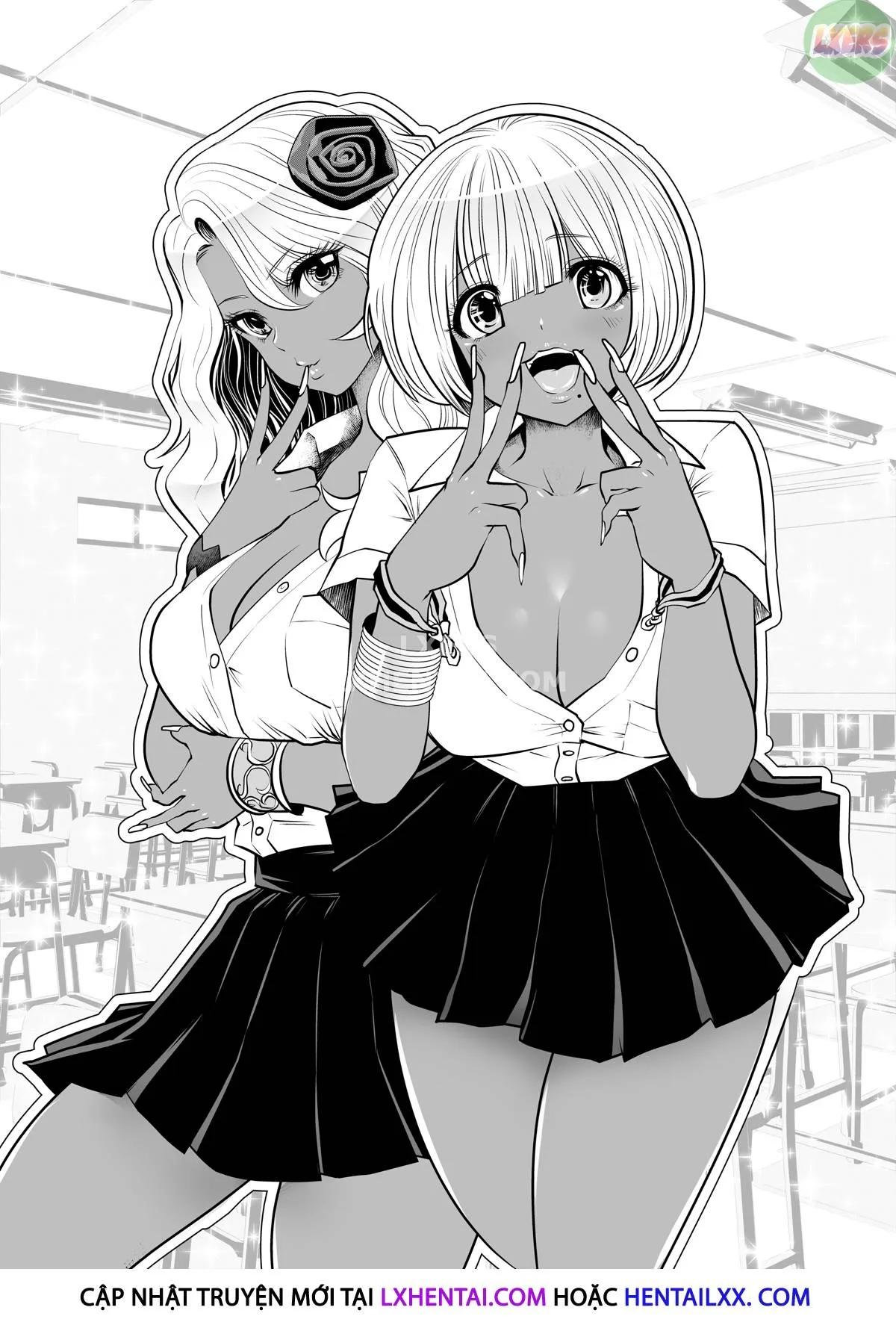 HentaiVN.net - Ảnh 5 - Điều chuyển đến Học viện Gyaru - Chap 2
