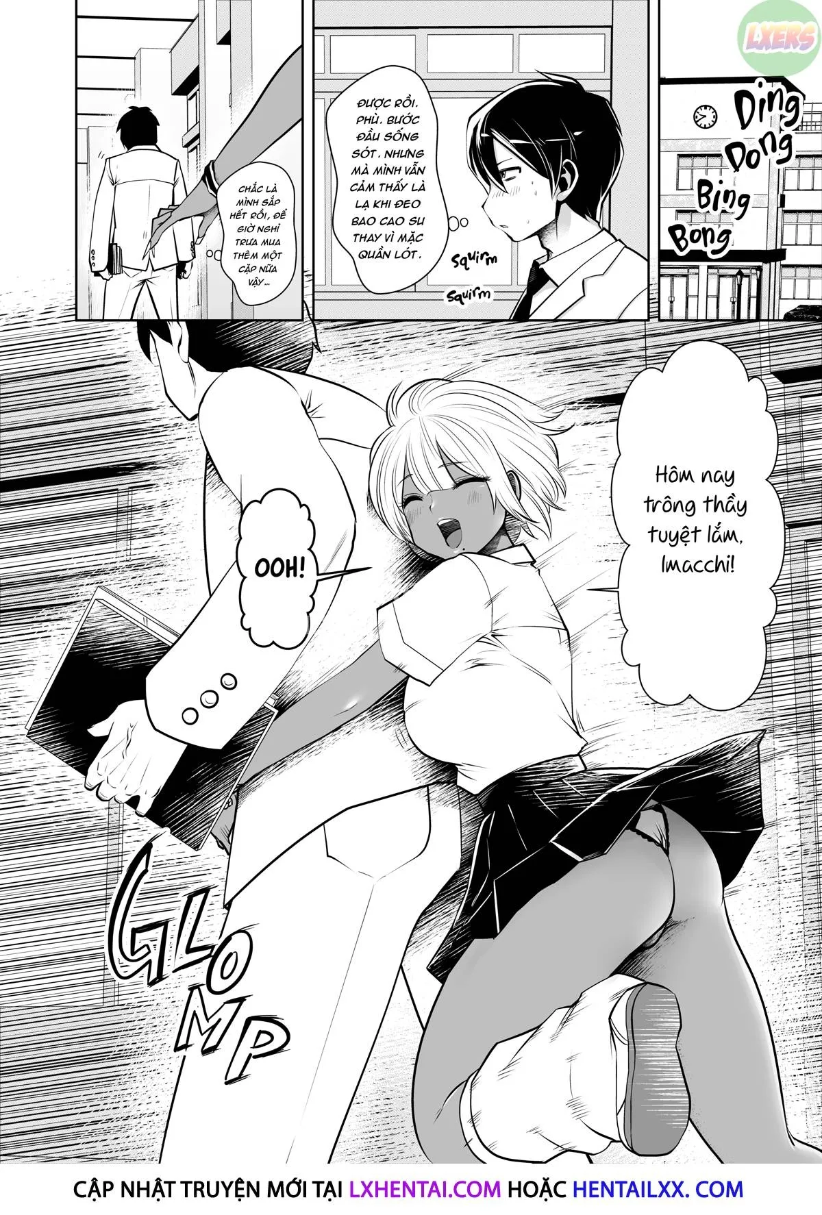 HentaiVN.net - Ảnh 6 - Điều chuyển đến Học viện Gyaru - Chap 2