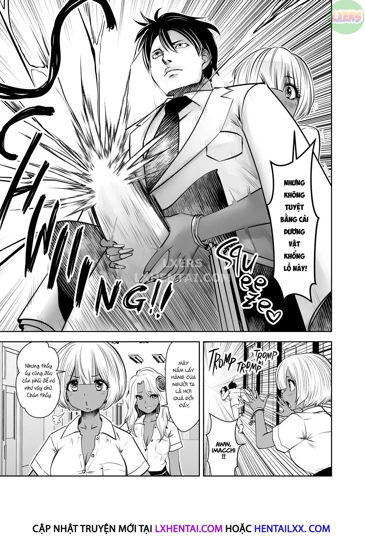 HentaiVN.net - Ảnh 7 - Điều chuyển đến Học viện Gyaru - Chap 2