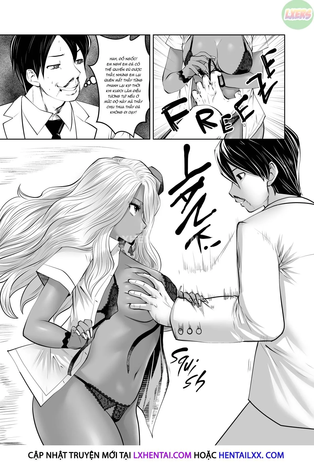 HentaiVN.net - Ảnh 15 - Điều chuyển đến Học viện Gyaru - Chap 3