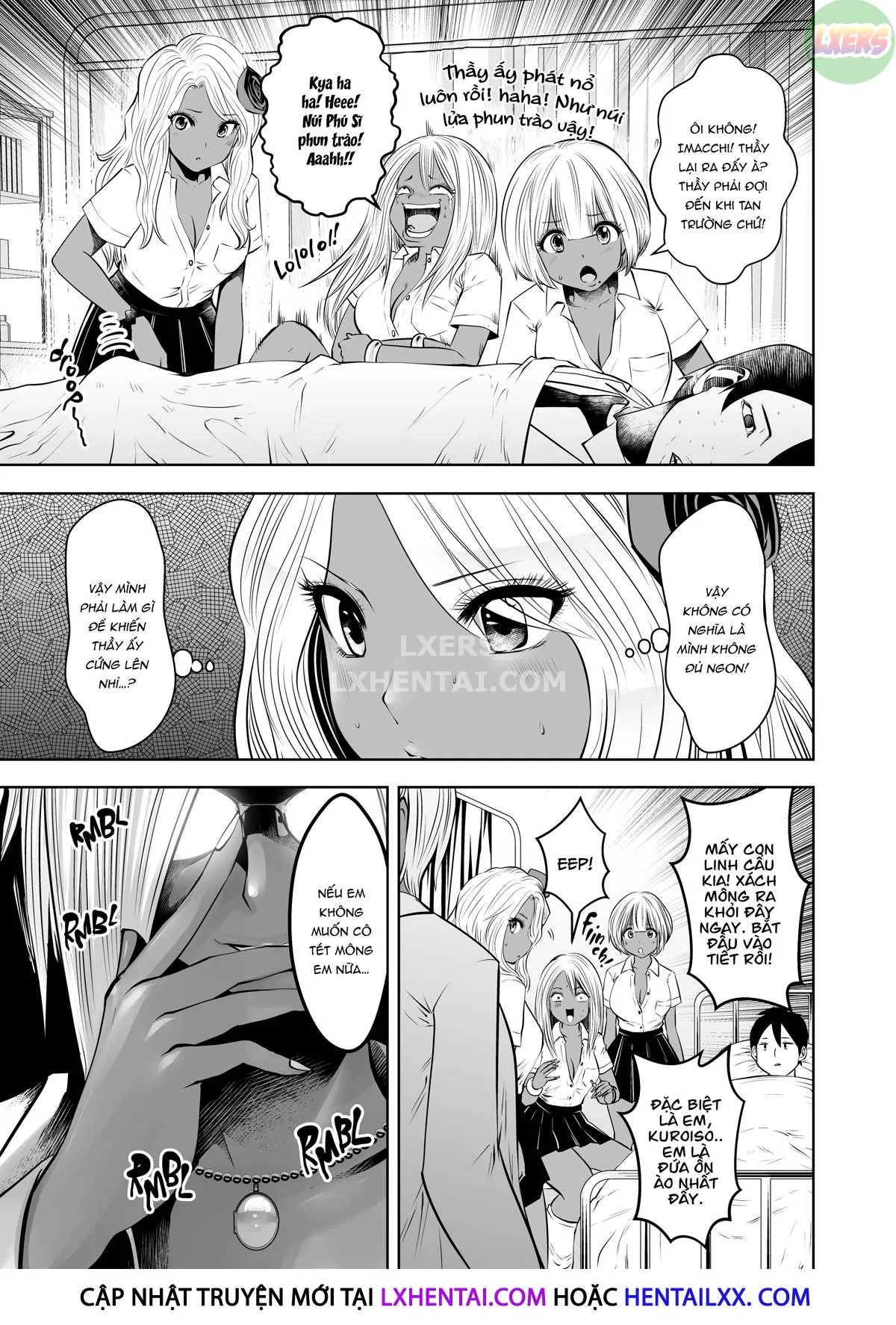HentaiVN.net - Ảnh 23 - Điều chuyển đến Học viện Gyaru - Chap 3