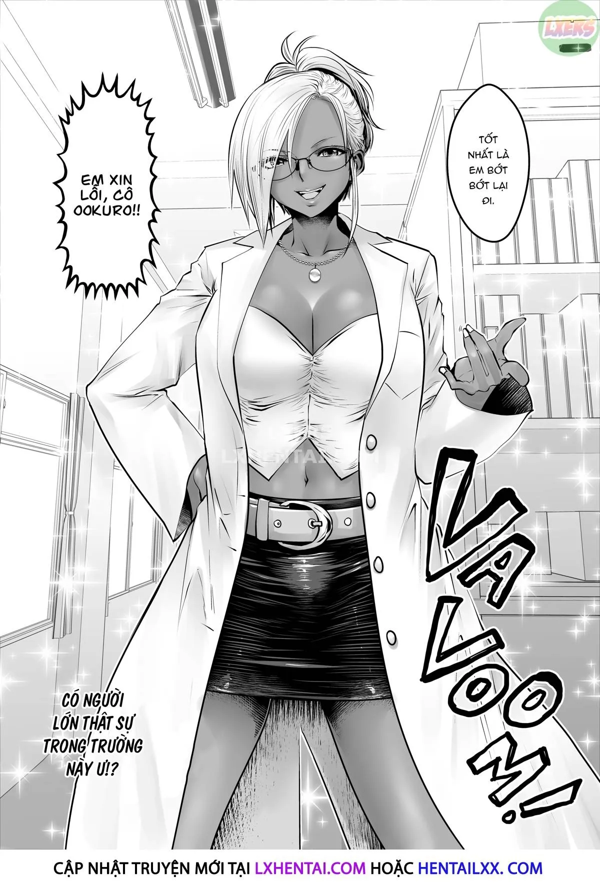 HentaiVN.net - Ảnh 24 - Điều chuyển đến Học viện Gyaru - Chap 3