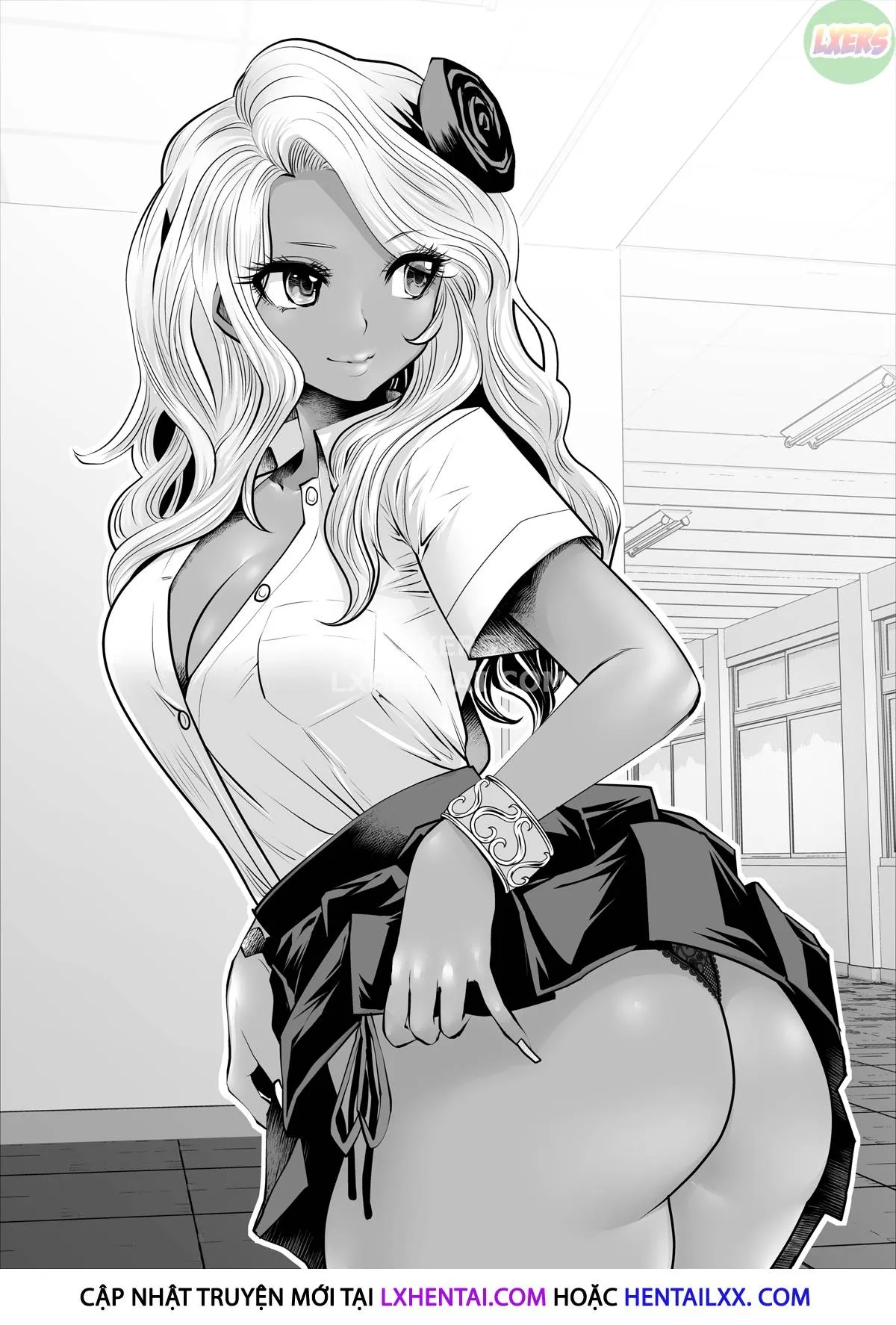 HentaiVN.net - Ảnh 5 - Điều chuyển đến Học viện Gyaru - Chap 3