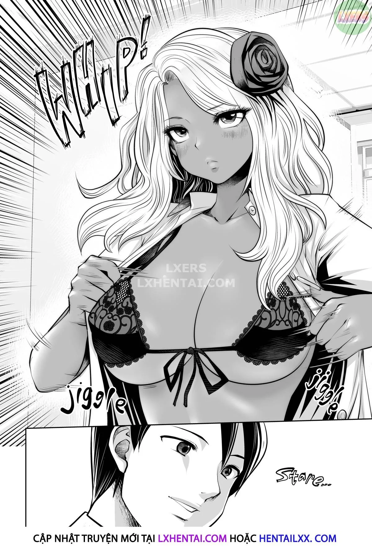 HentaiVN.net - Ảnh 8 - Điều chuyển đến Học viện Gyaru - Chap 3