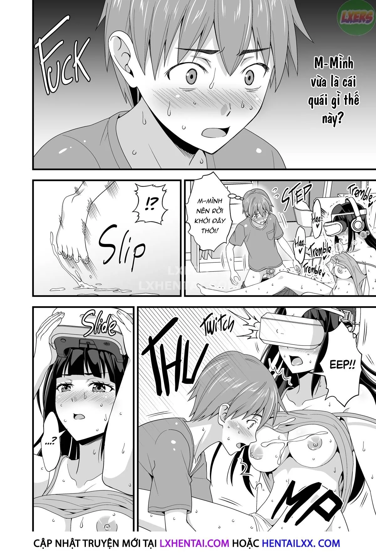 HentaiVN.net - Ảnh 12 - My Prim and Proper Stepsister was Masturbating in VR [SEISO NA GIRI ANE NO VR ONANI WO MITESSHIMATTA HANASHI] - Oneshot