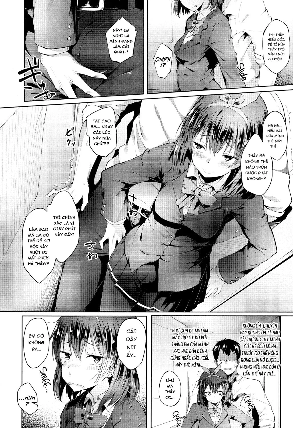 HentaiVN.net - Ảnh 9 - Khóa lại nè...! [Ponkutsu Kara wa Nigerarenai] - Oneshot