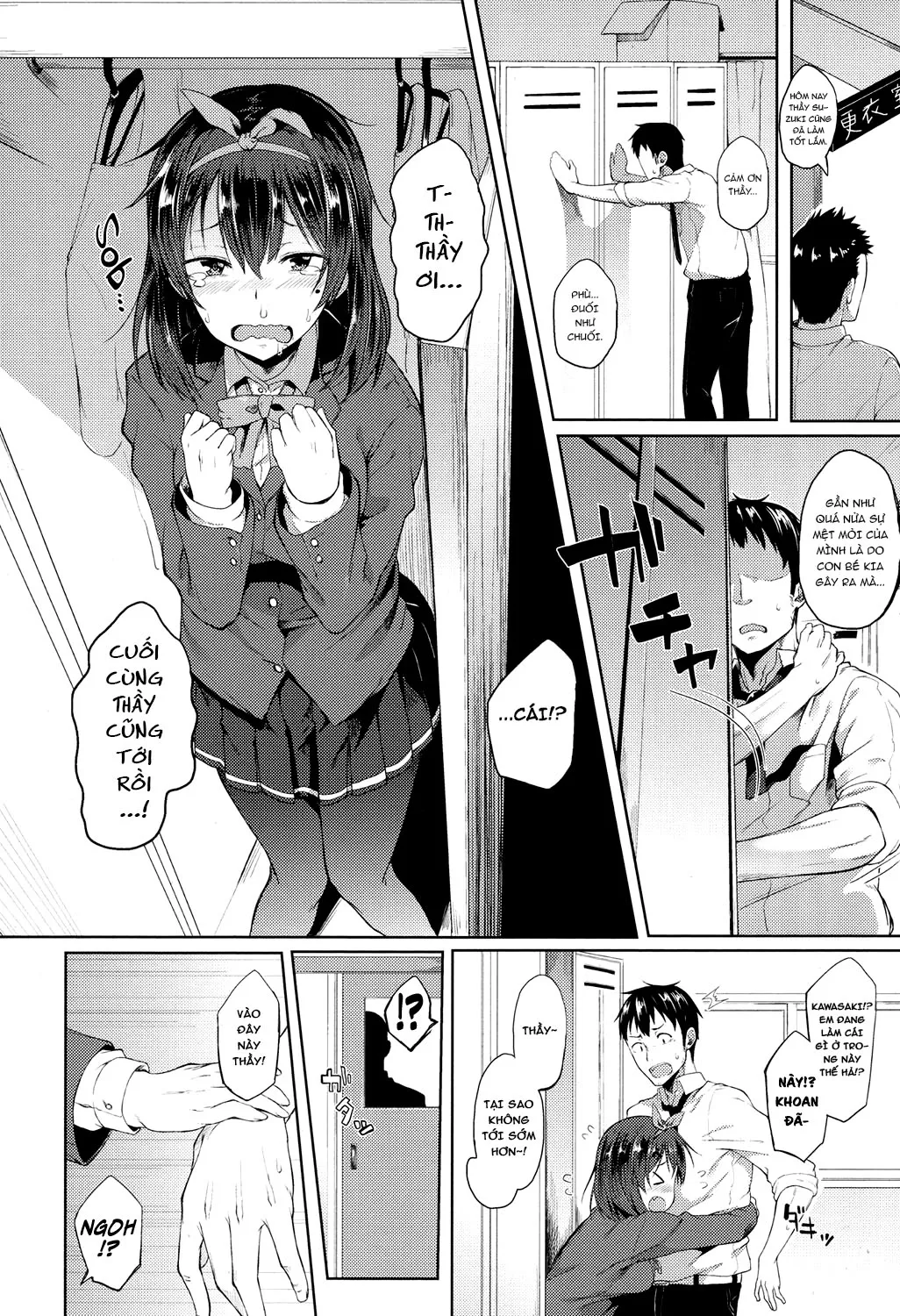 HentaiVN.net - Ảnh 7 - Khóa lại nè...! [Ponkutsu Kara wa Nigerarenai] - Oneshot