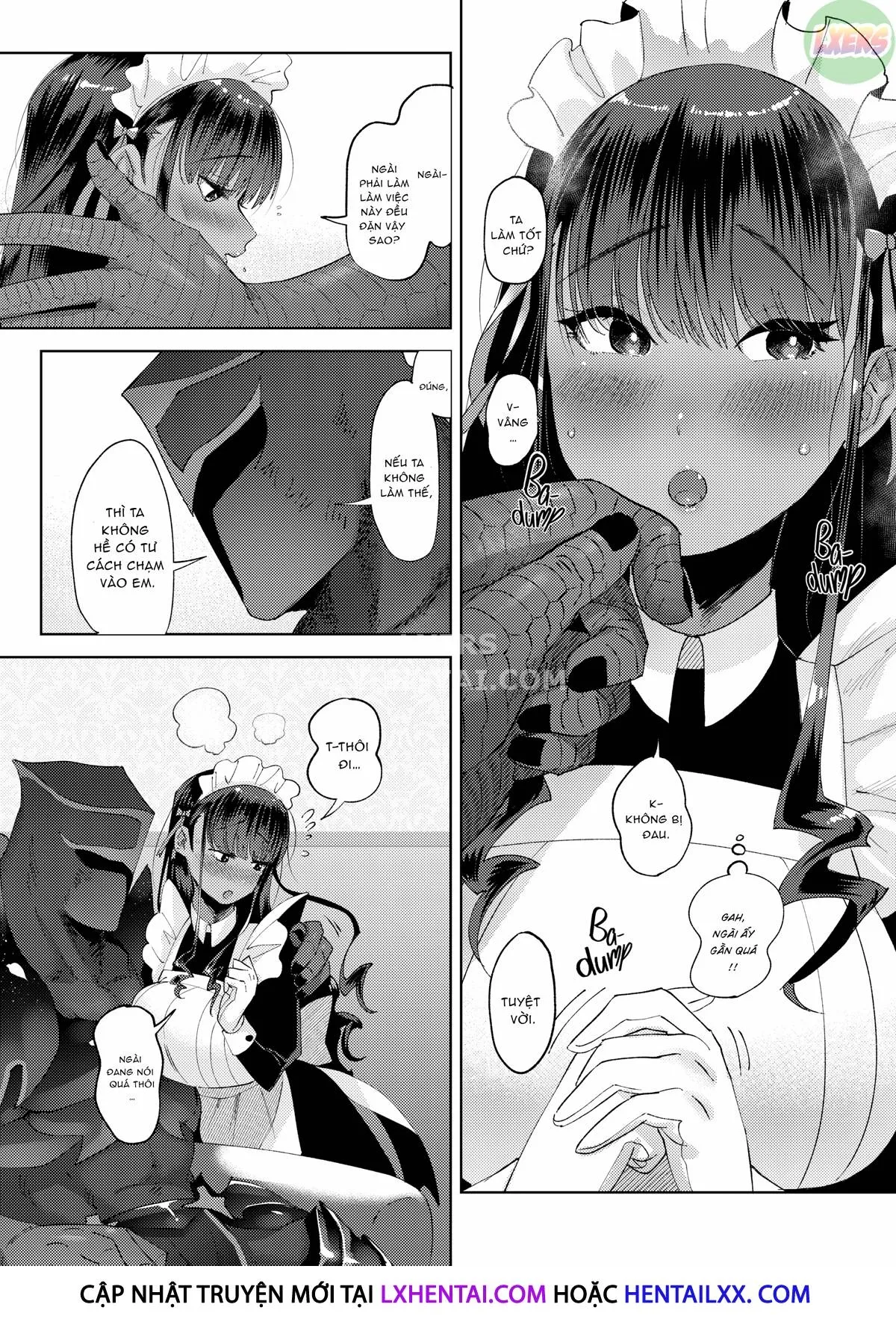 HentaiVN.net - Ảnh 11 - Kissing is a No-No! - Oneshot