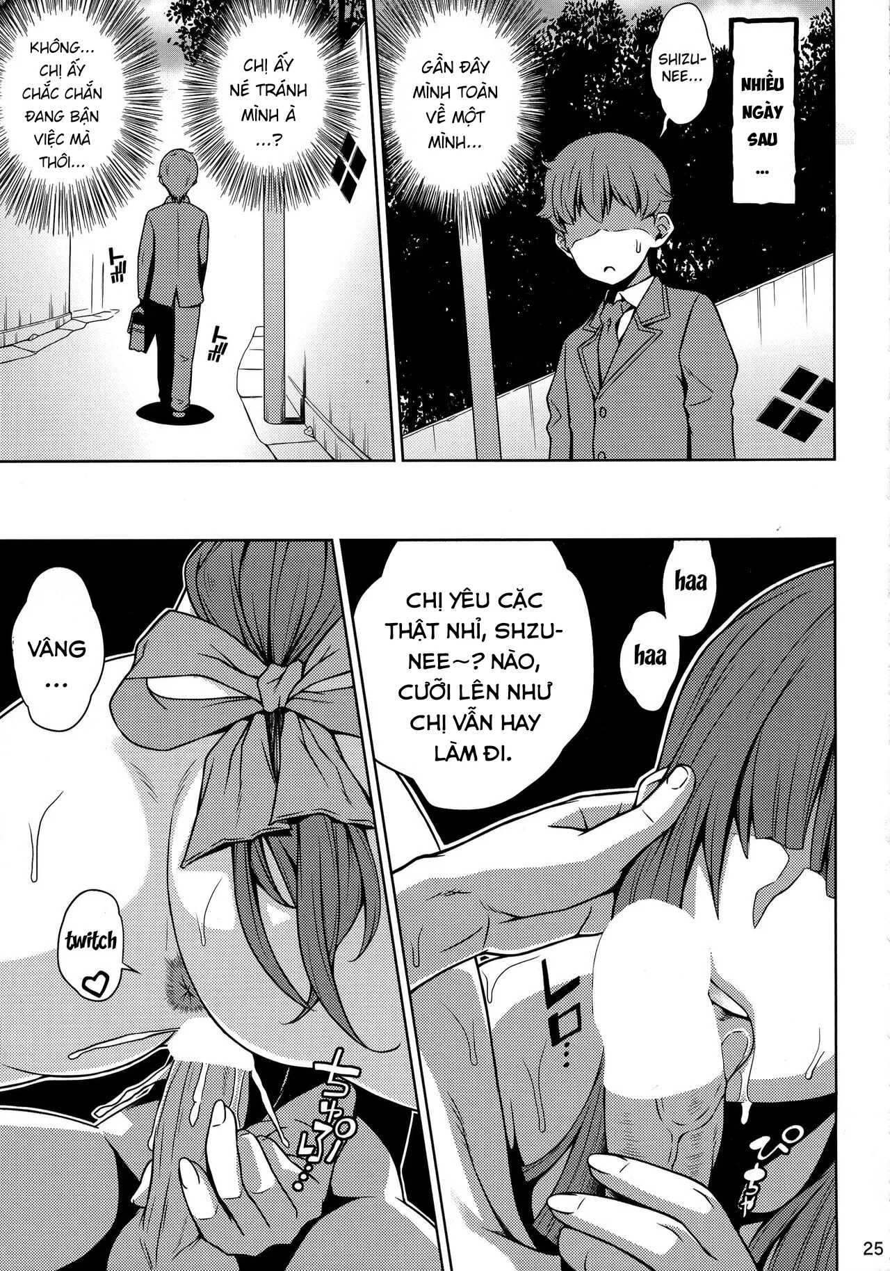 HentaiVN.net - Ảnh 26 - Oneshota Sweetie (Oshioki Sweetie ~Koi suru Oneesan wa Urahara desu~) - Oneshot