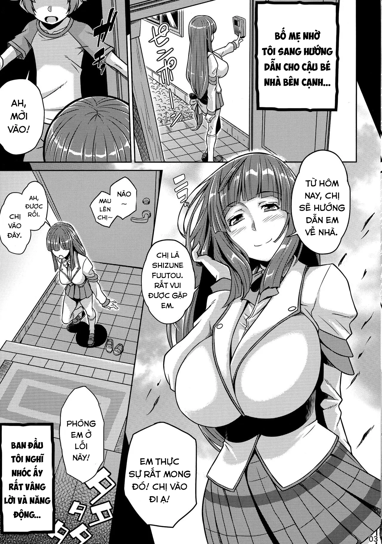 HentaiVN.net - Ảnh 5 - Oneshota Sweetie (Oshioki Sweetie ~Koi suru Oneesan wa Urahara desu~) - Oneshot