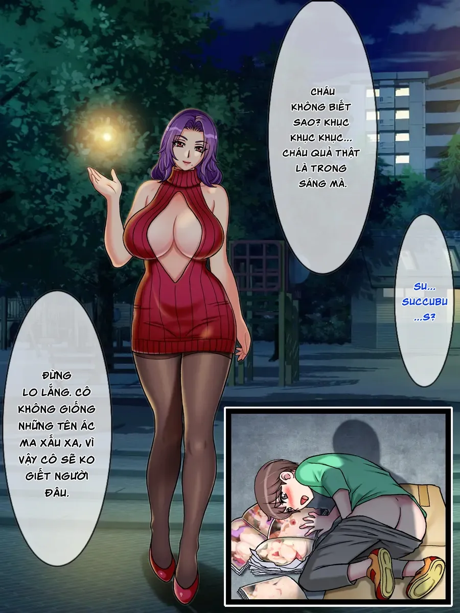 HentaiVN.net - Ảnh 12 - Bóc tem succubus dâm đãng [サキュマム ～淫魔妖妻の筆おろし～] - Chap 2